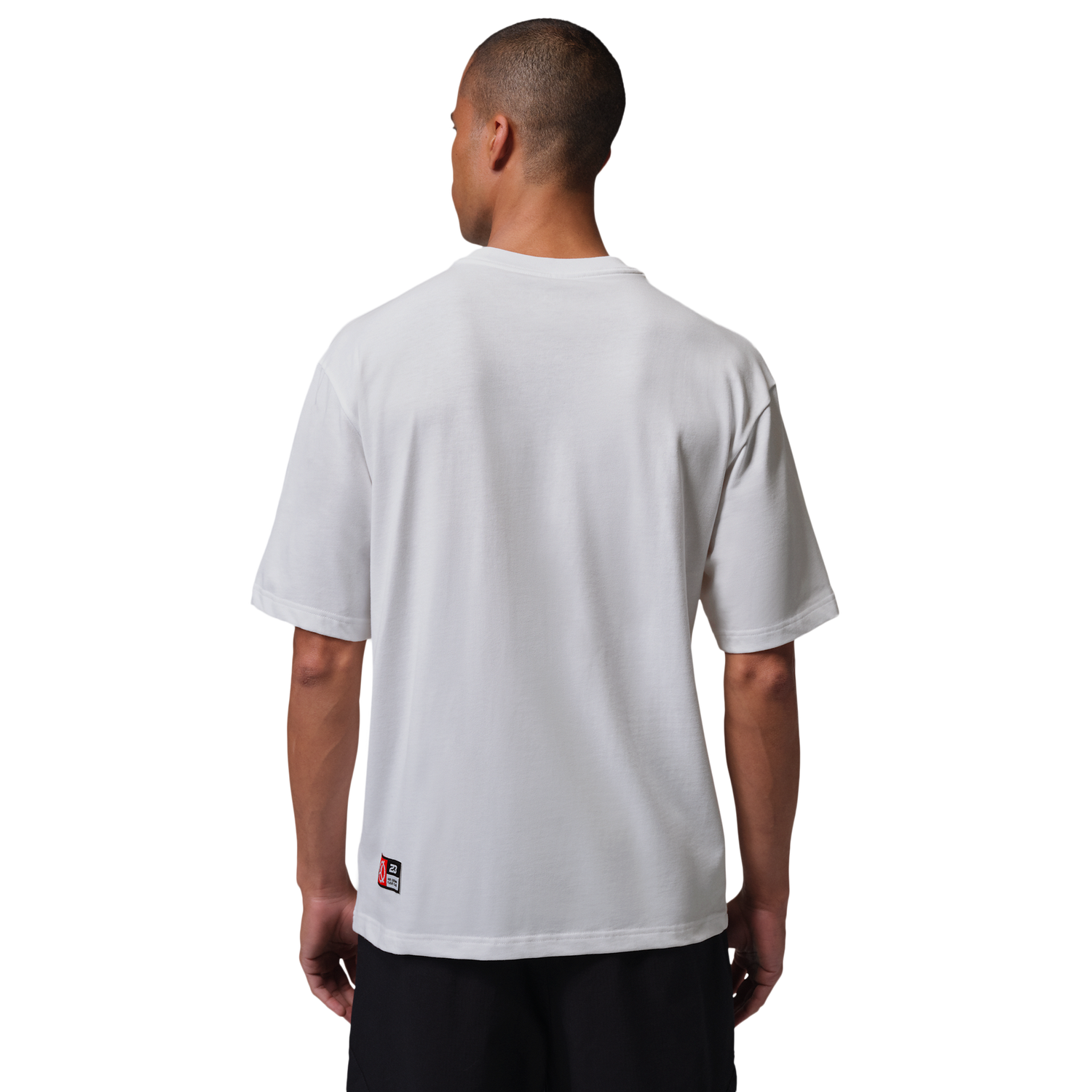 Jordan Flight Club Short Sleeve Crew - Men's - White/University Red