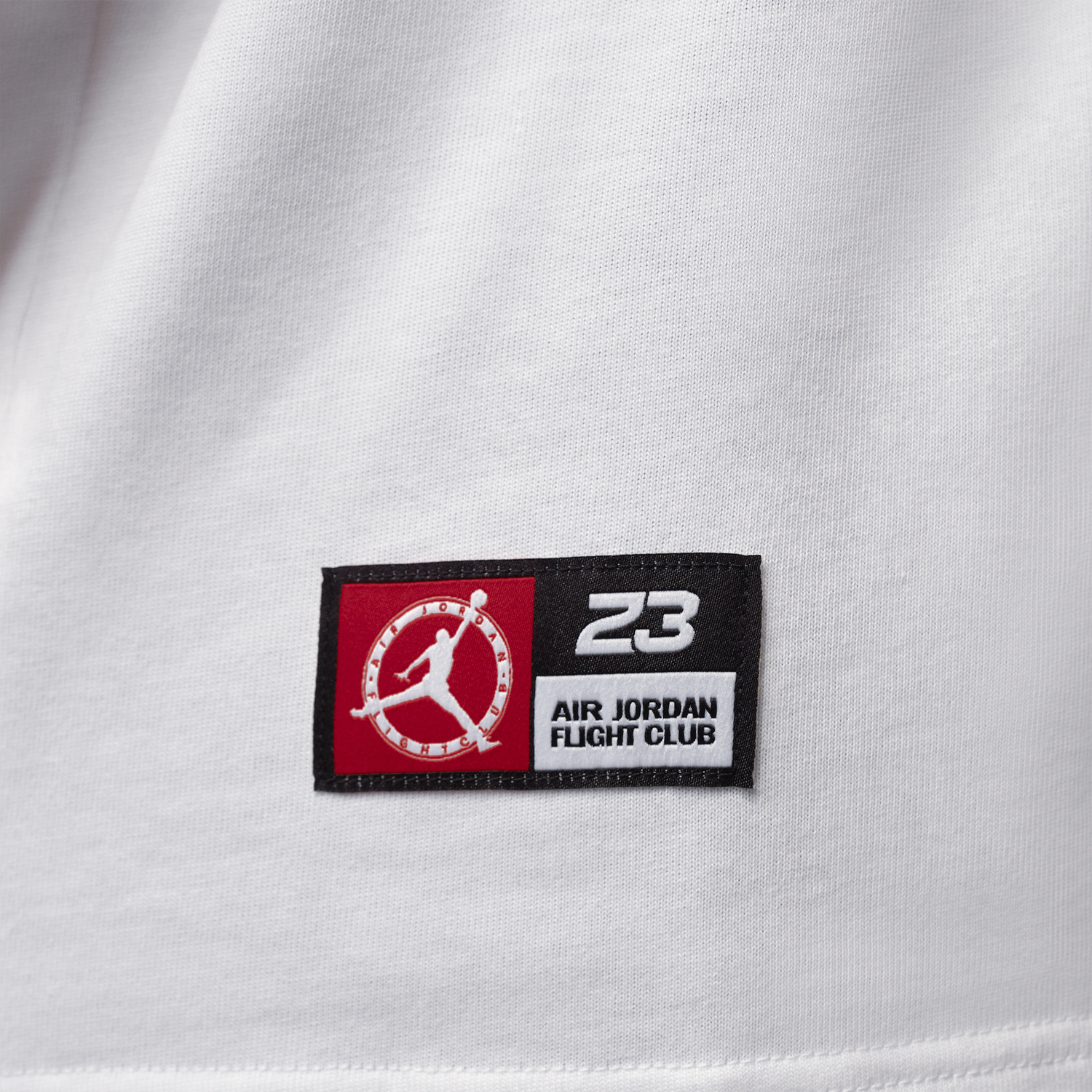Jordan Flight Club Short Sleeve Crew - Men's - White/University Red