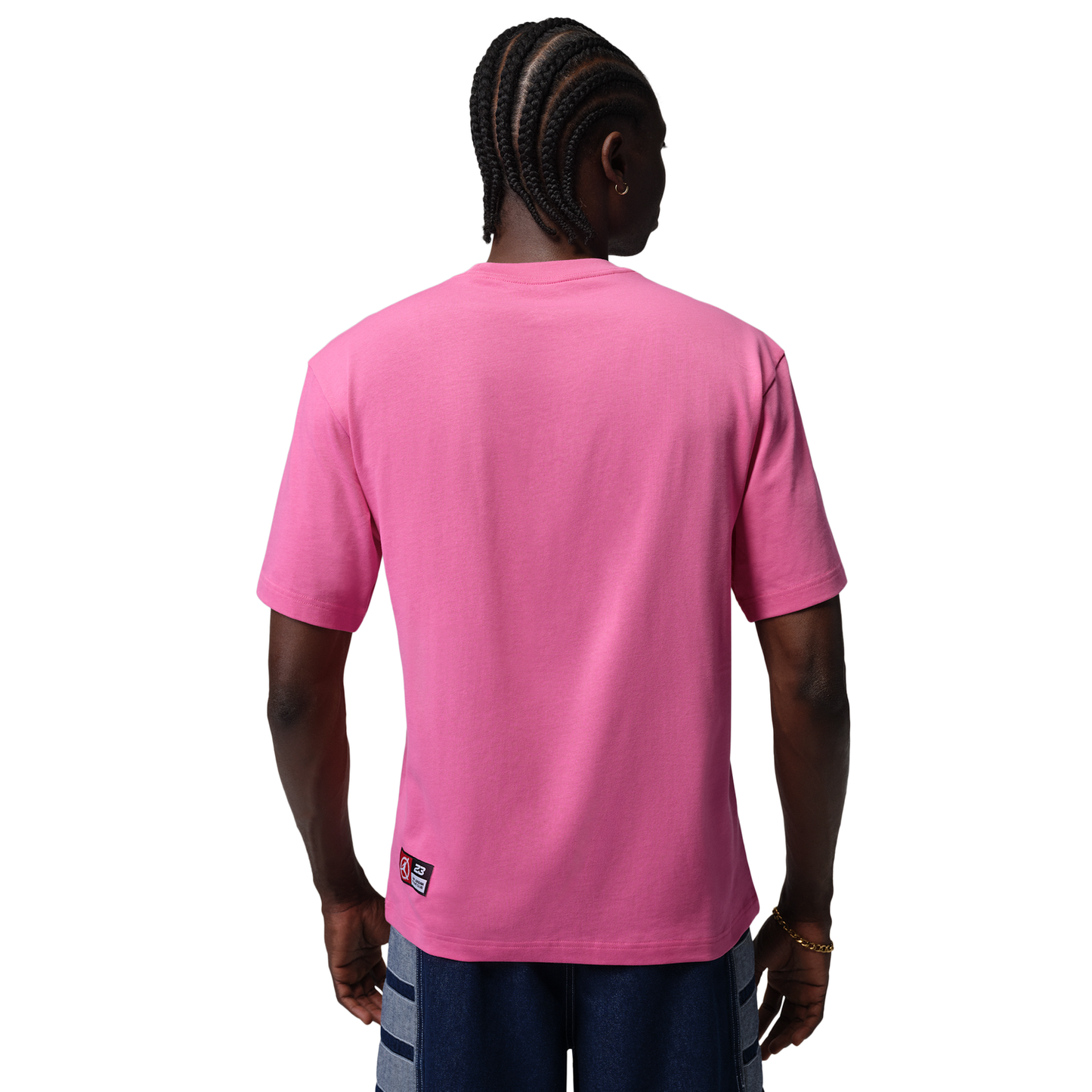 Jordan Flight Club Short Sleeve Crew - Men's - Pink/Red