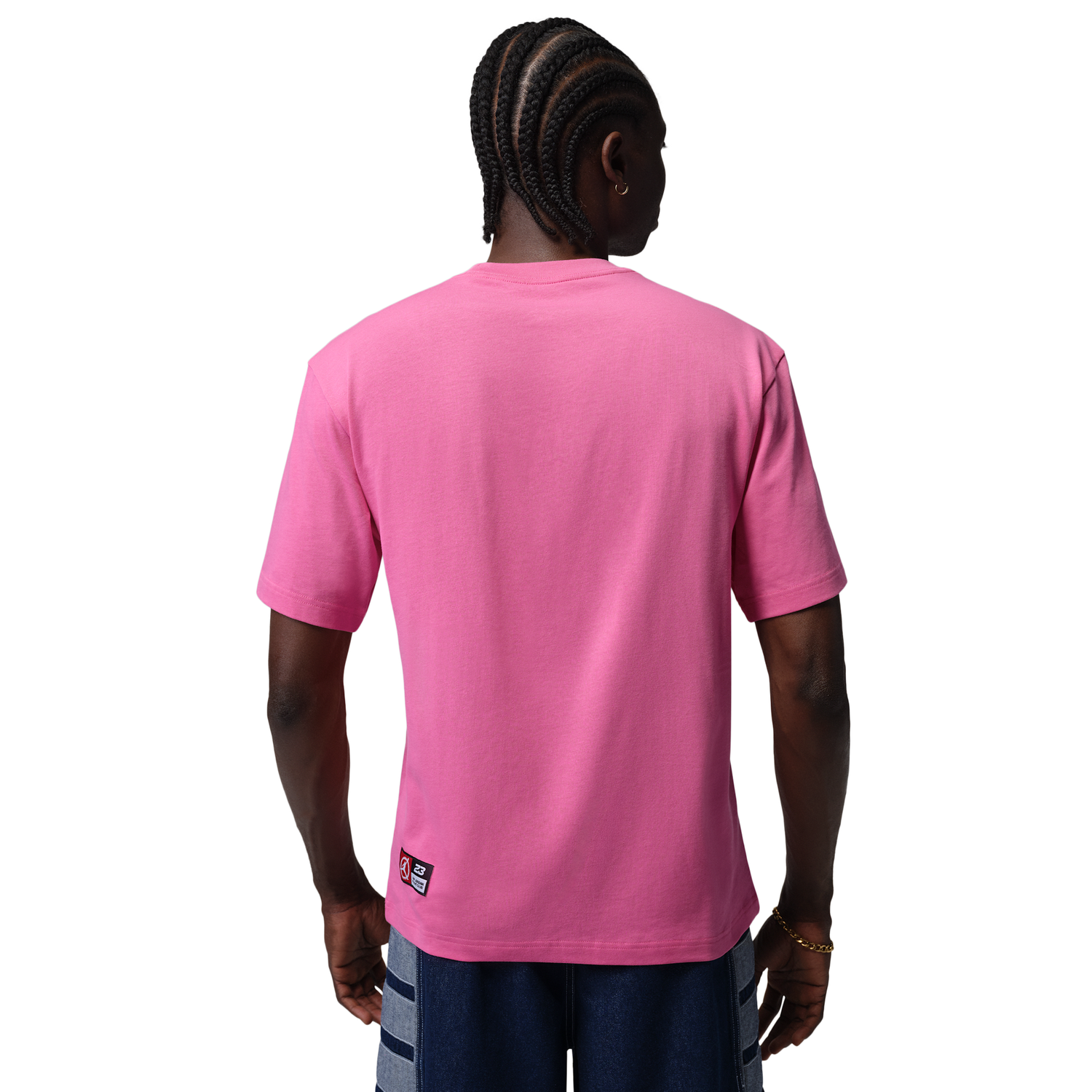 Jordan Flight Club Short Sleeve Crew - Men's - Pink/Red