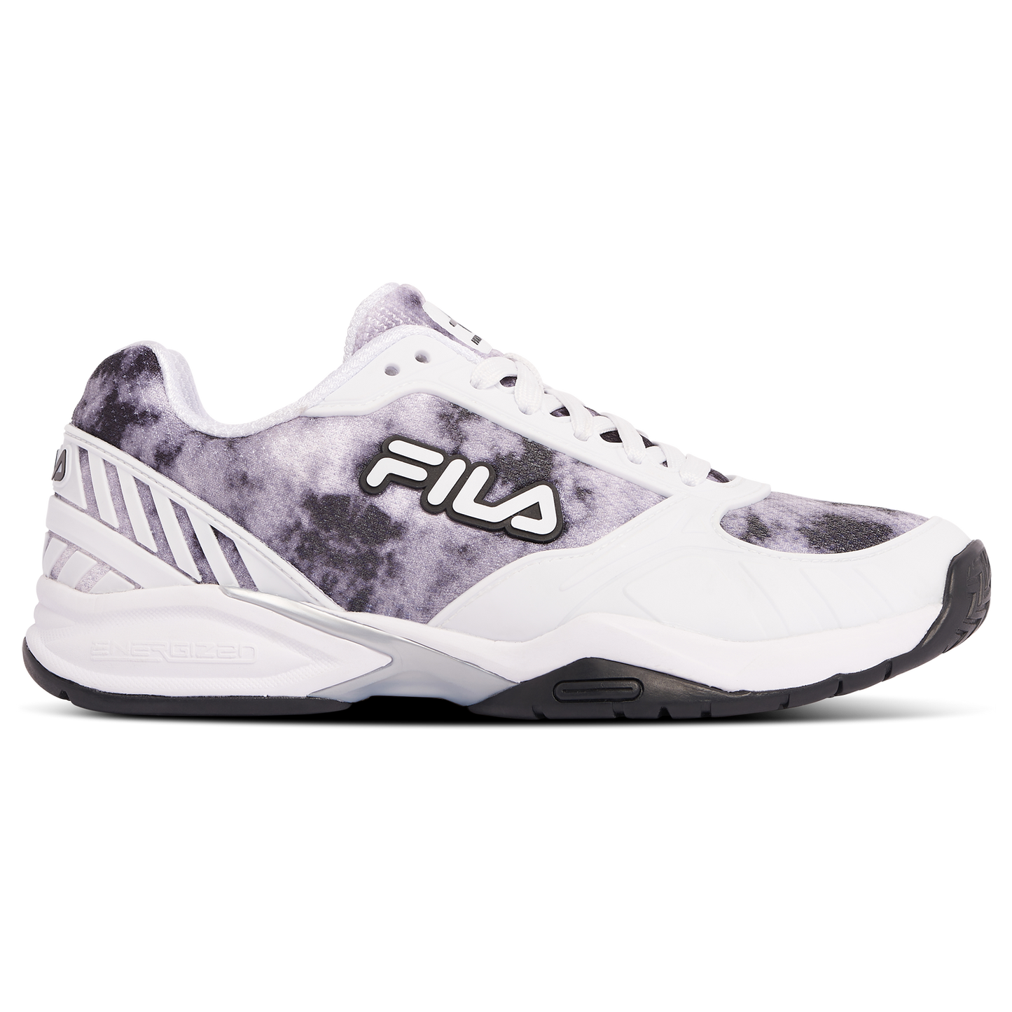 Fila Volley Zone Tie Dye - Women's - Black/White/Silver