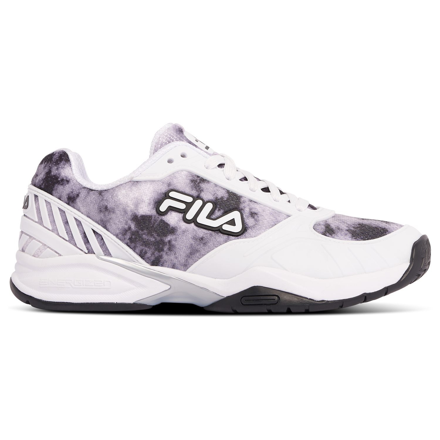 Fila Volley Zone Tie Dye - Women's - Black/White/Silver