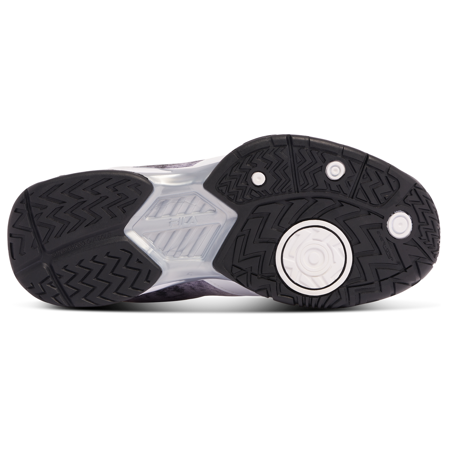 Fila Volley Zone Tie Dye - Women's - Black/White/Silver