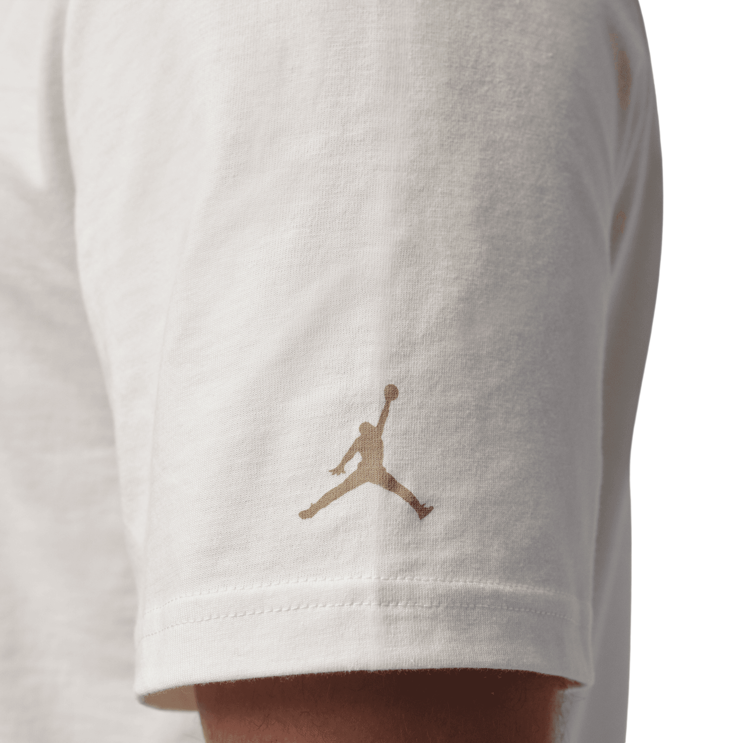 Jordan Dri-FIT SPT Short Sleeve Crew - Men's - Sail/Khaki