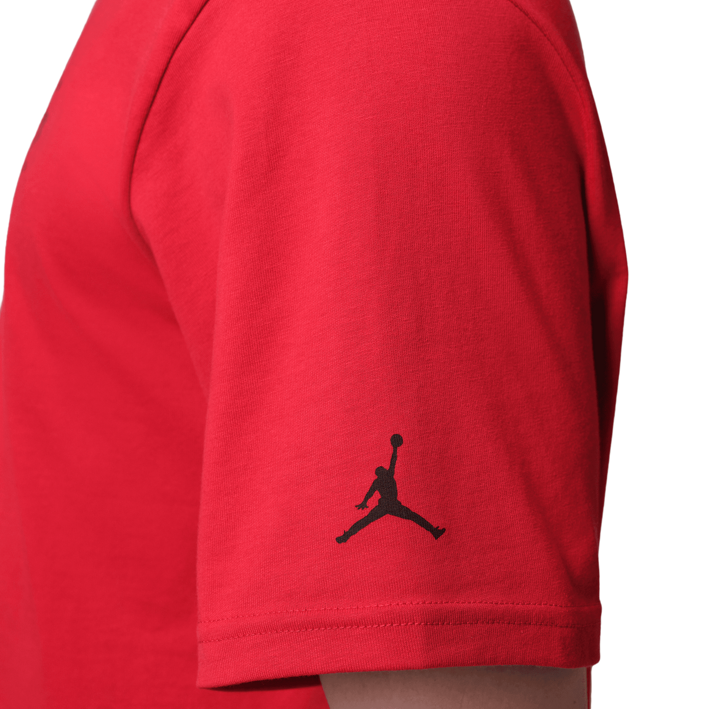 Jordan Dri-FIT SPT Short Sleeve Crew - Men's - Varsity Red/Black