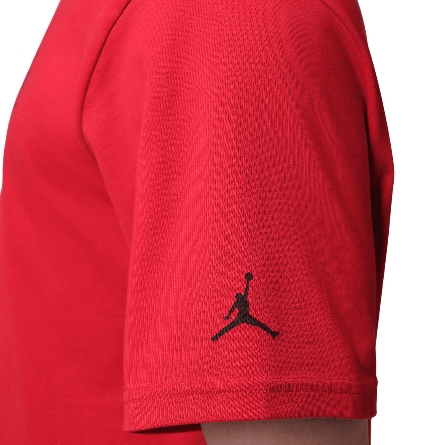 Jordan Dri-FIT SPT Short Sleeve Crew - Men's - Varsity Red/Black