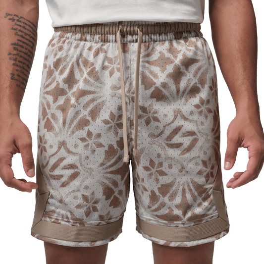 Jordan Demand SPT Short - Men's - Khaki/Varsity Red