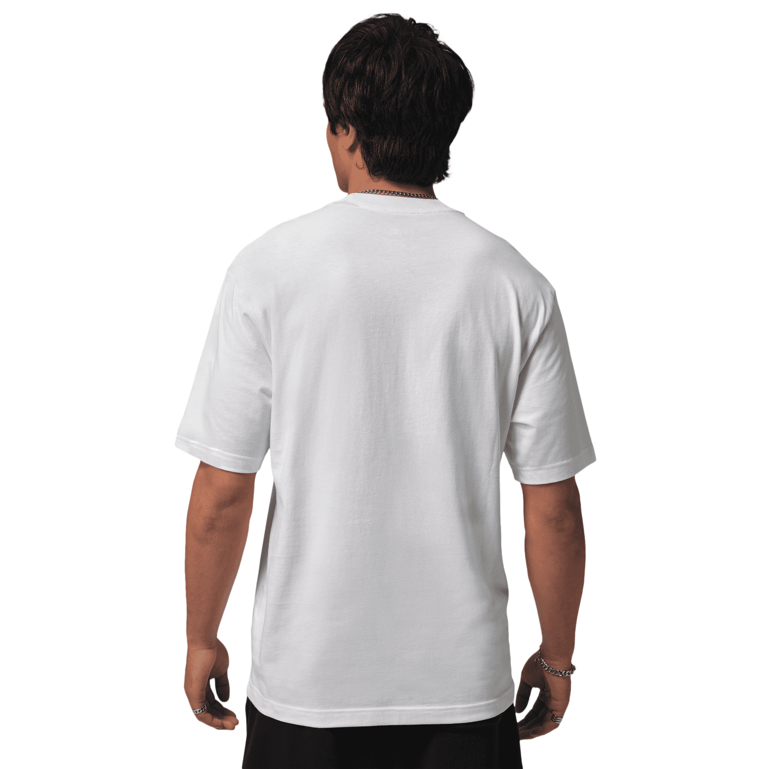 Jordan Chicago City Short Sleeve Crew - Men's - White/Black