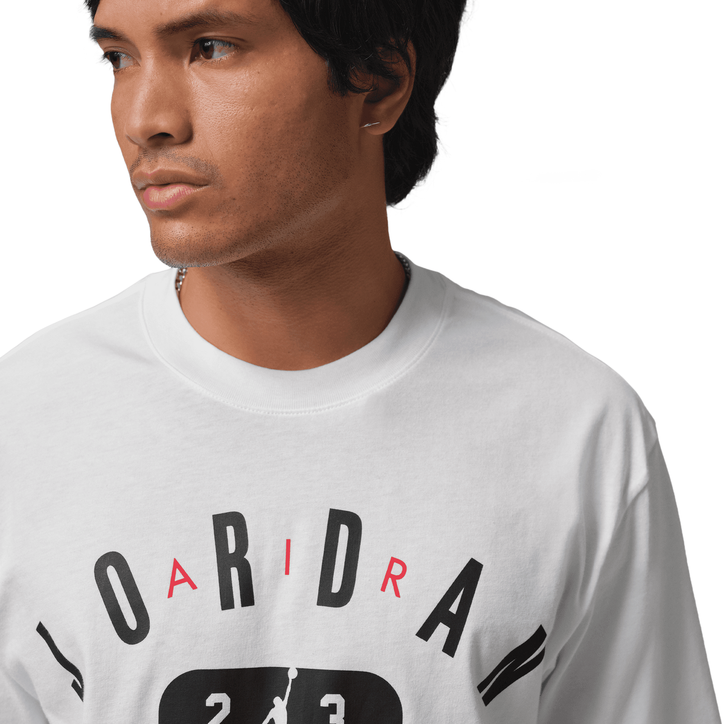Jordan Chicago City Short Sleeve Crew - Men's - White/Black