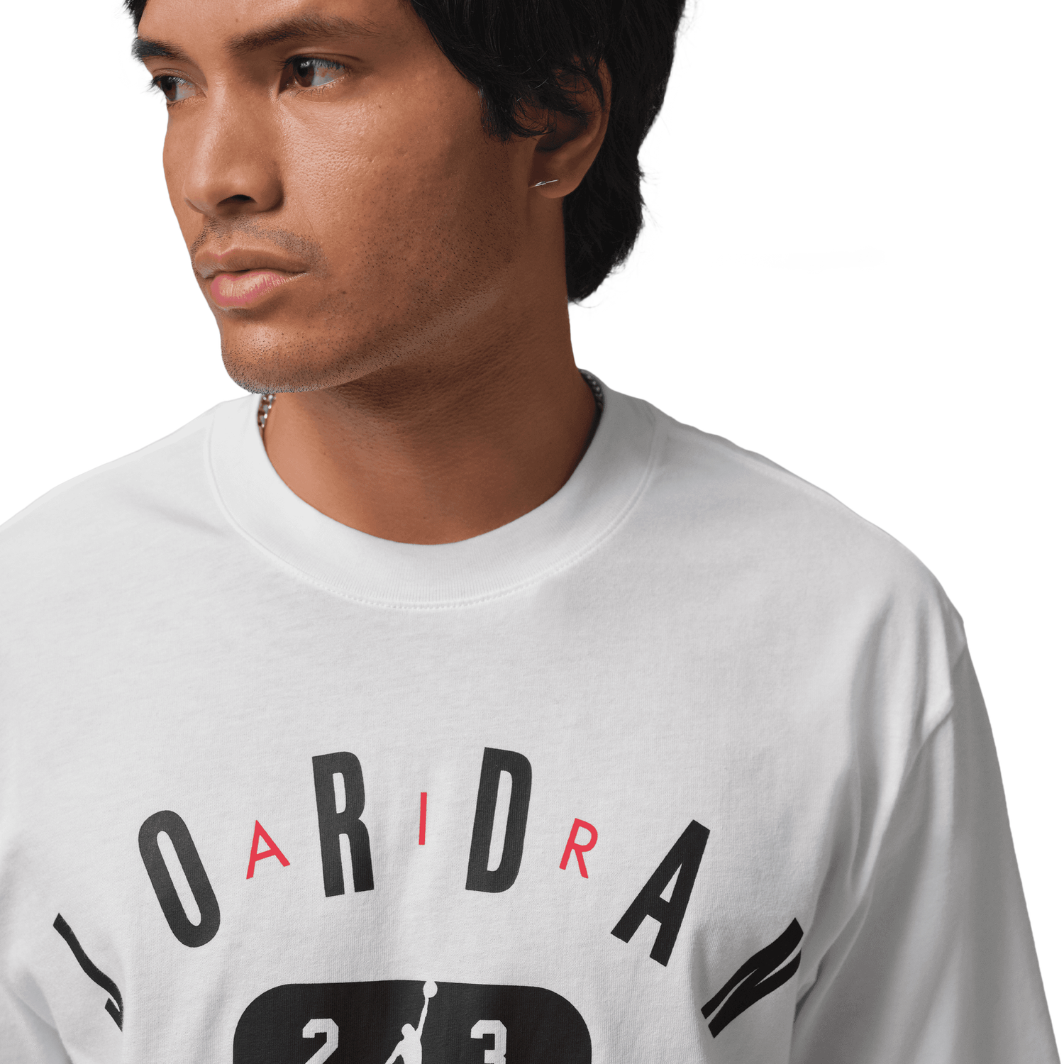 Jordan Chicago City Short Sleeve Crew - Men's - White/Black