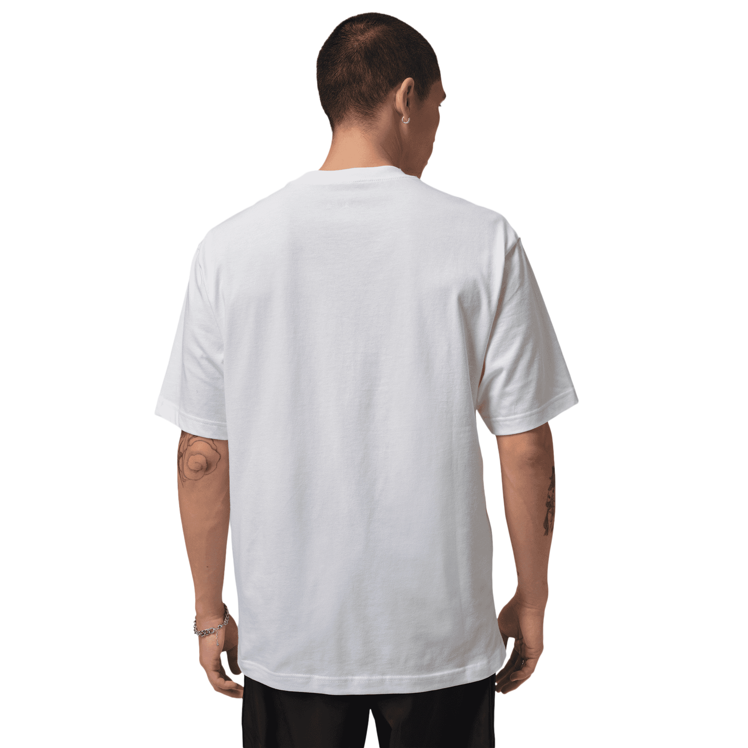 Jordan New York City Short Sleeve Crew - Men's - White/Black
