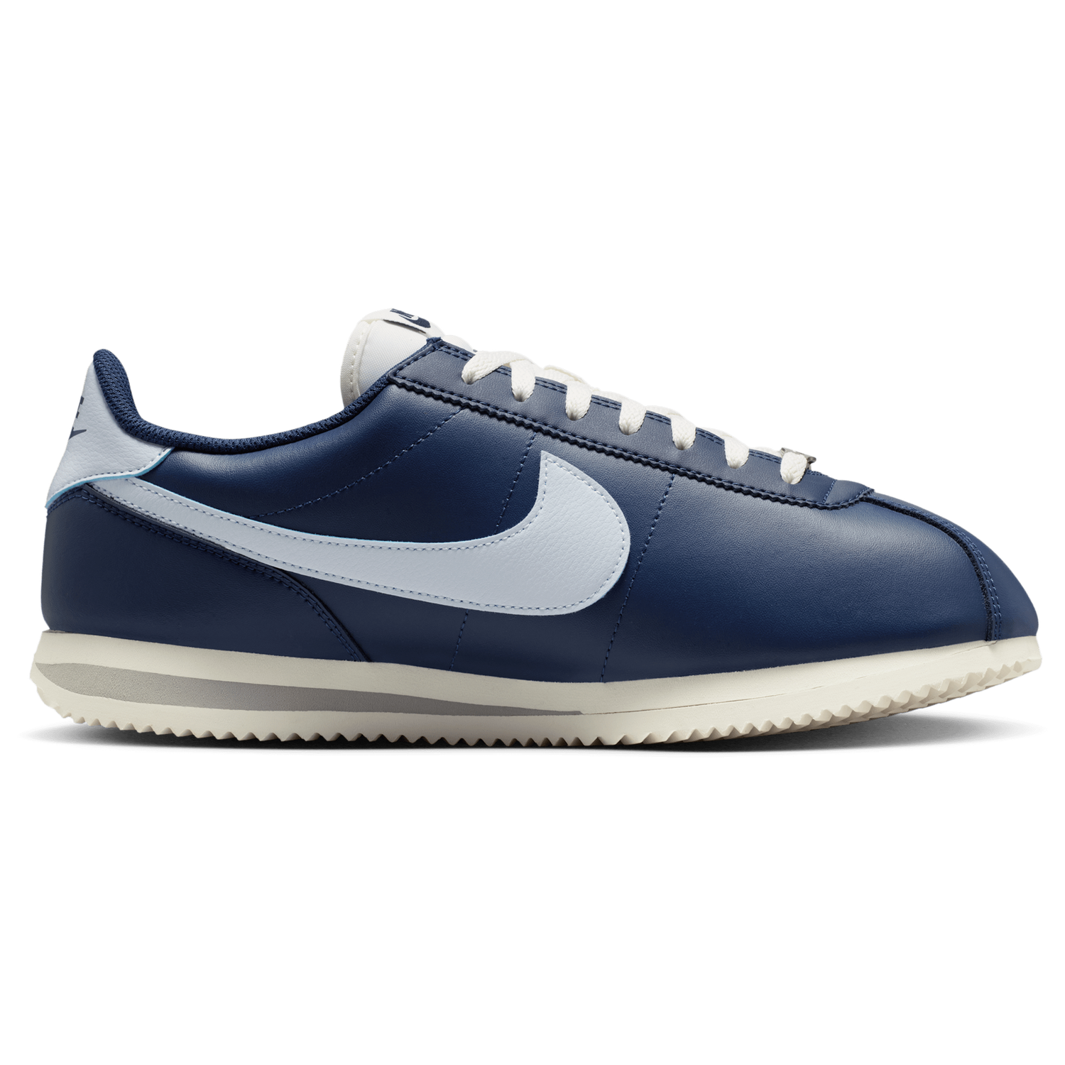 Nike Cortez - Men's - Sail/Football Grey/Midnight Navy