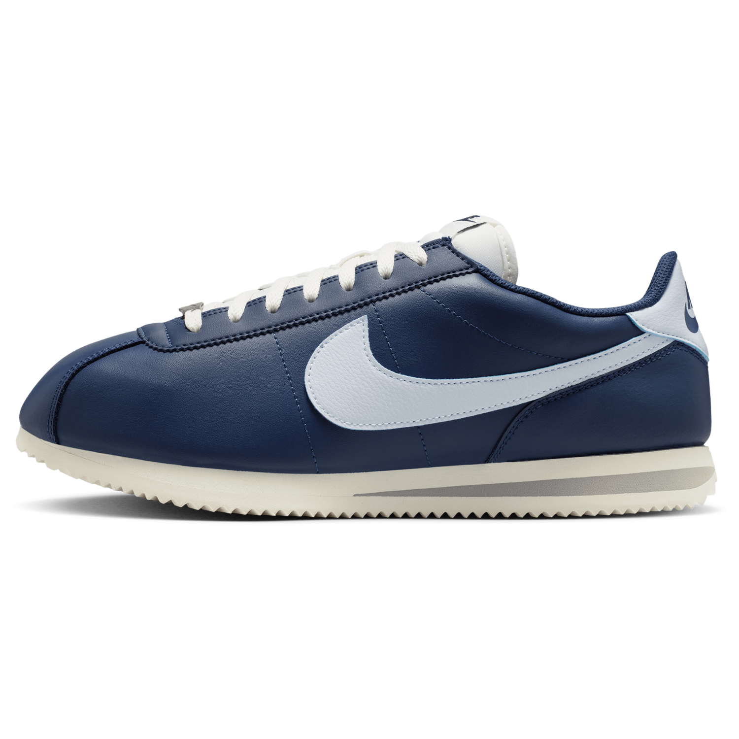 Nike Cortez - Men's - Sail/Football Grey/Midnight Navy