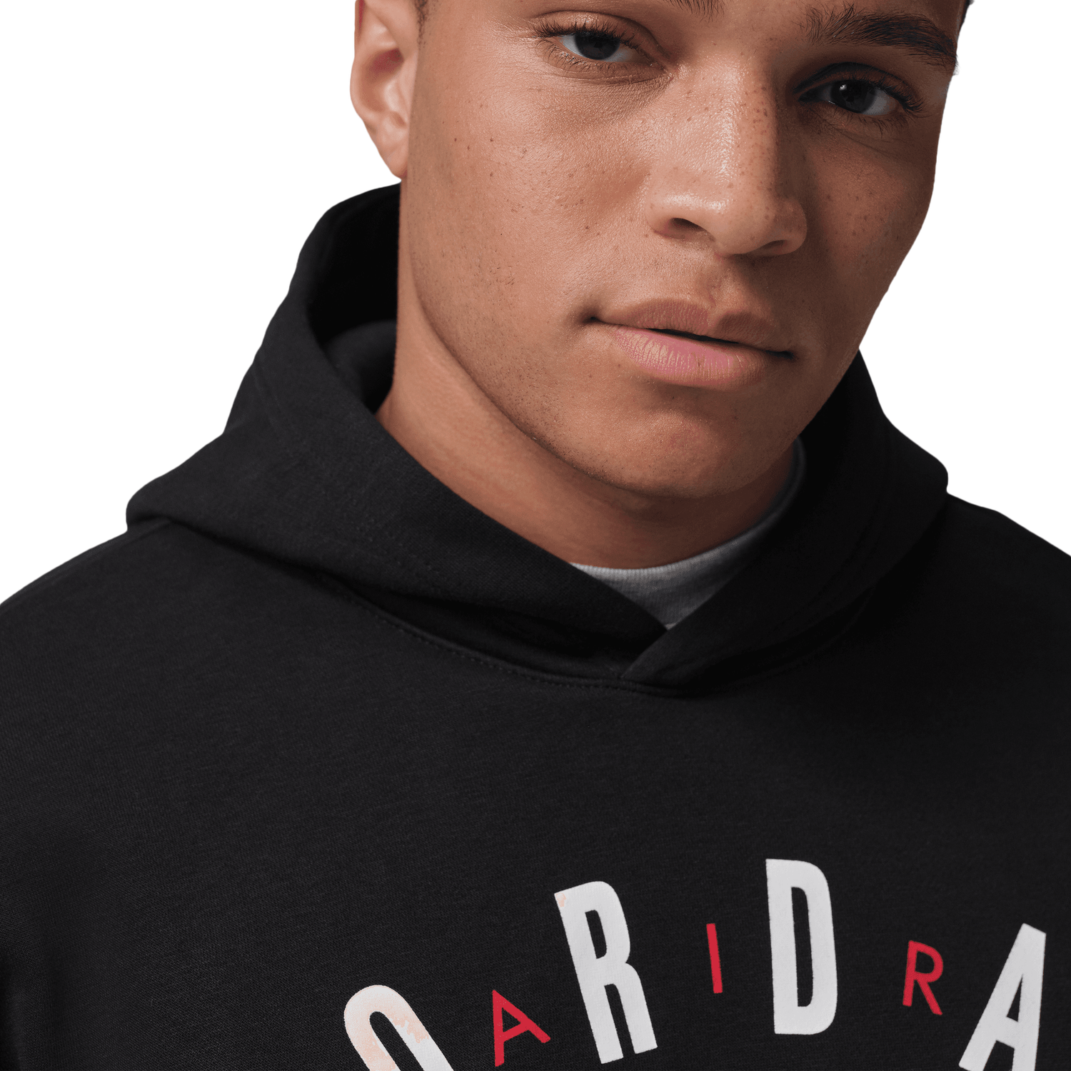 Jordan Los Angeles City Fleece Pullover - Men's - Black/White