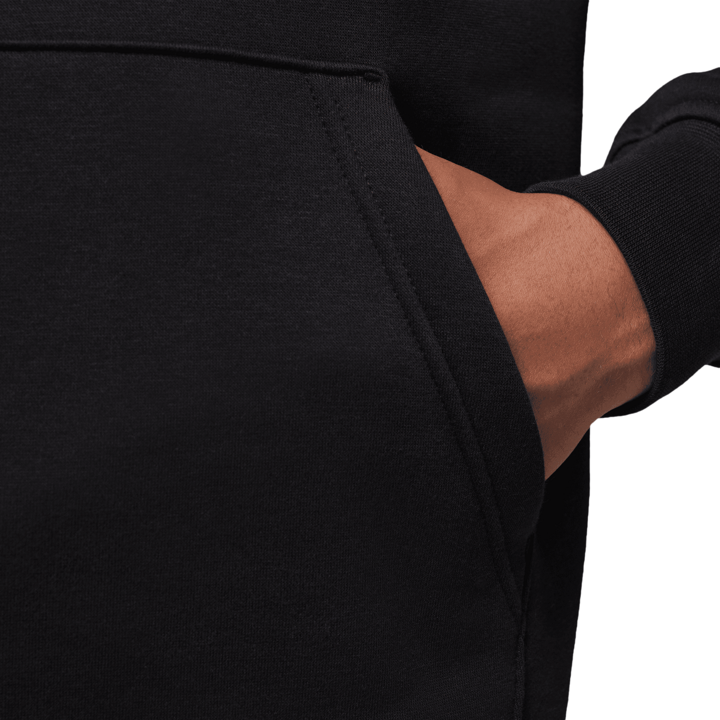 Jordan Los Angeles City Fleece Pullover - Men's - Black/White