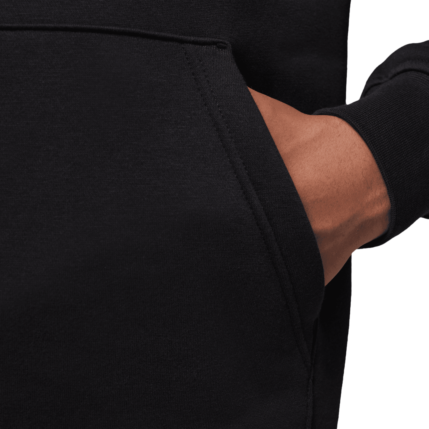 Jordan Los Angeles City Fleece Pullover - Men's - Black/White