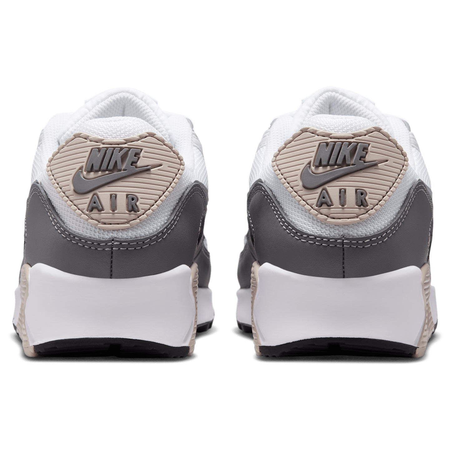 Nike Air Max 90 - Women's - Grey/White/Grey