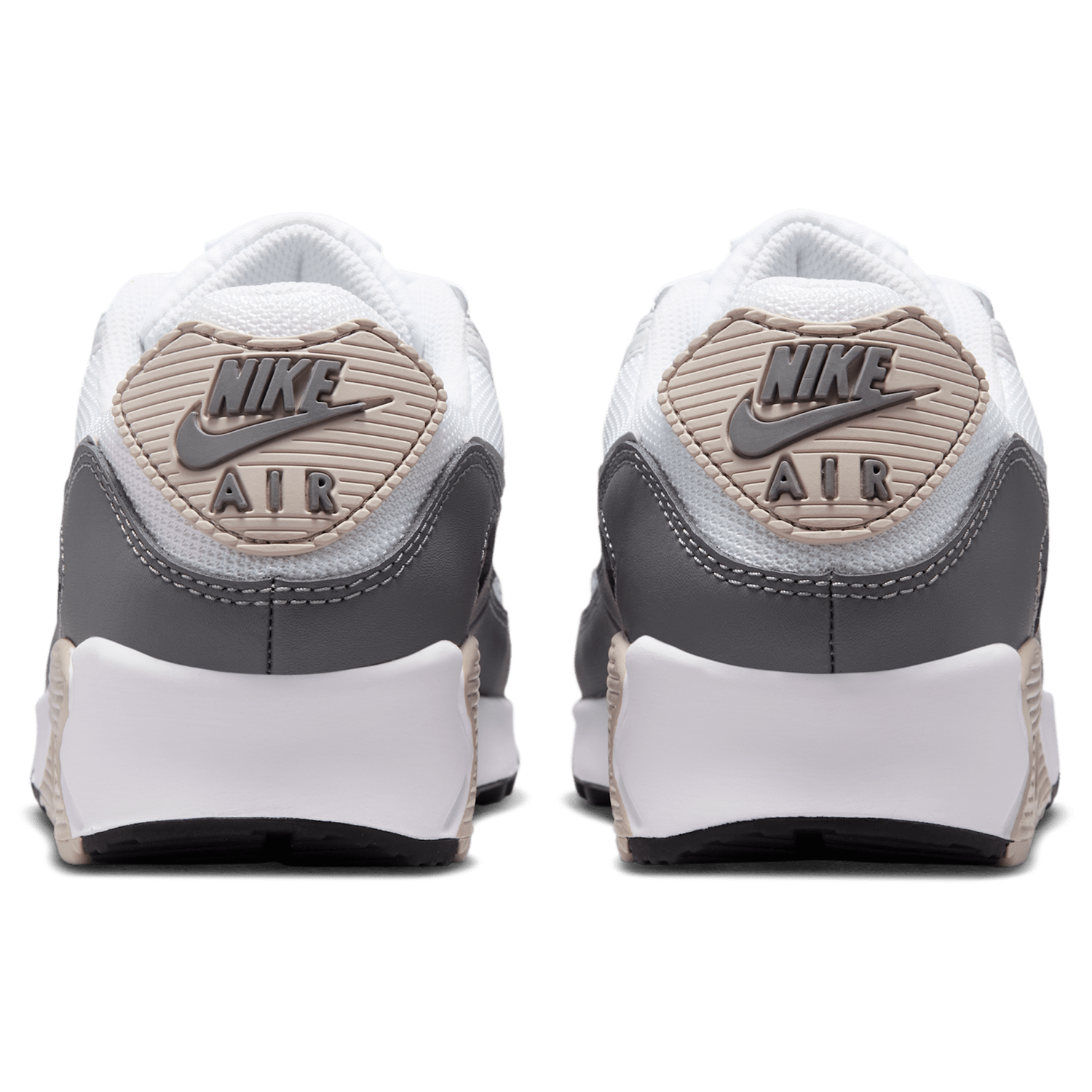 Nike Air Max 90 - Women's - Grey/White/Grey