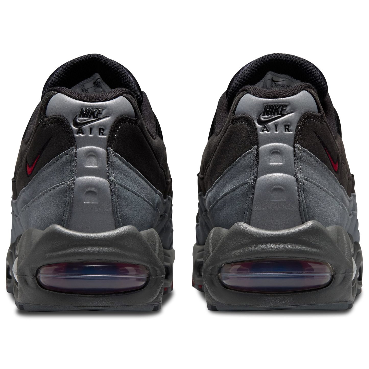 Nike Air Max 95 Big Bubble - Men's - Tough Red/Smoke Grey/Black