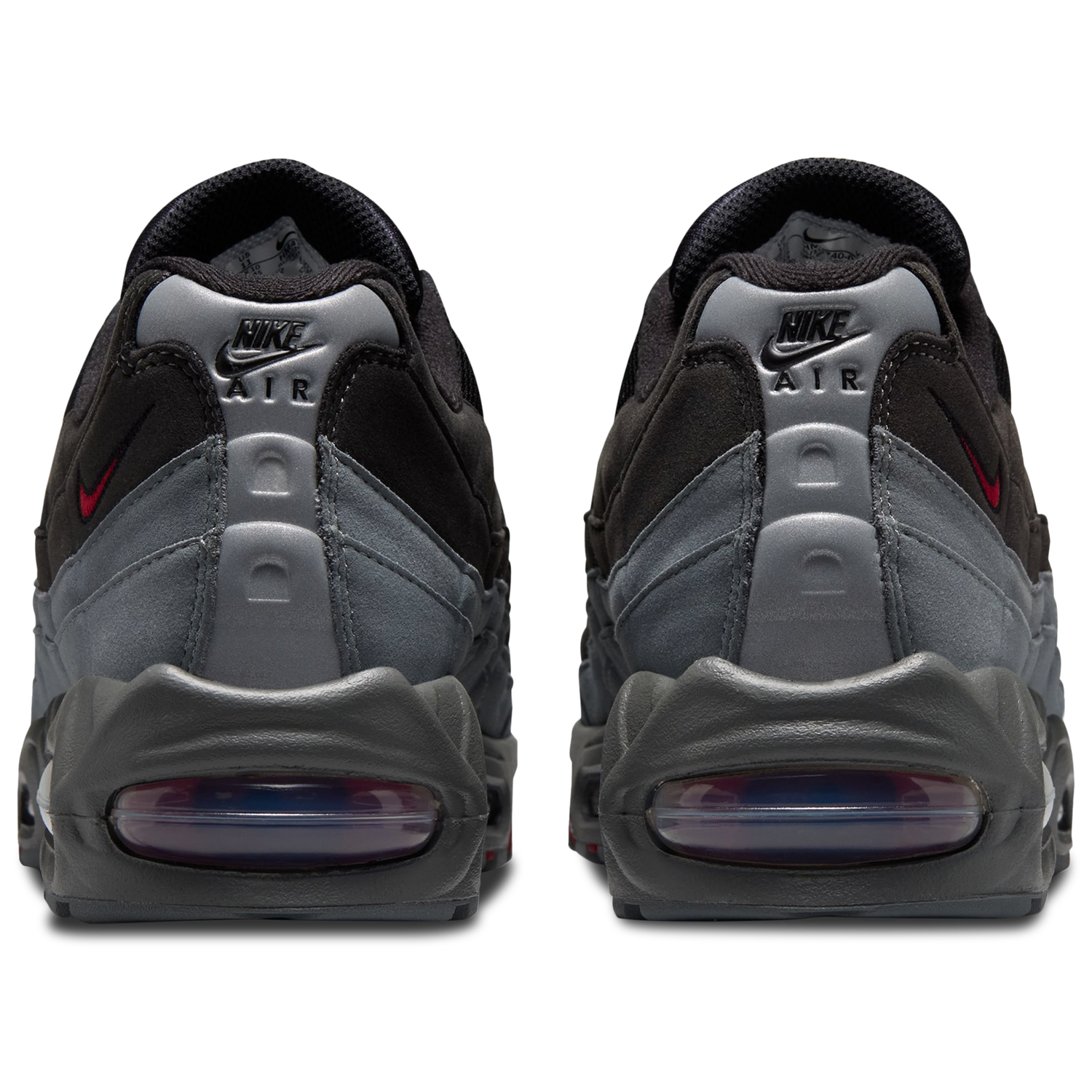 Nike Air Max 95 Big Bubble - Men's - Tough Red/Smoke Grey/Black