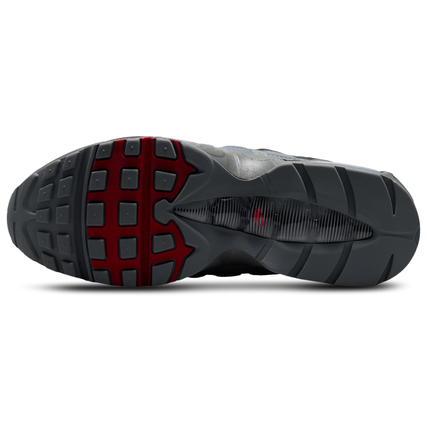 Nike Air Max 95 Big Bubble - Men's - Tough Red/Smoke Grey/Black