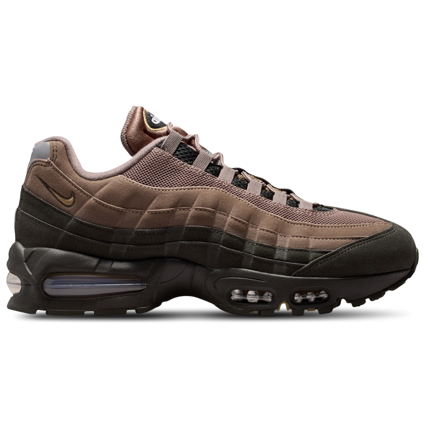 Nike Air Max 95 Big Bubble - Men's - Mink Brown/Sail/Filbert