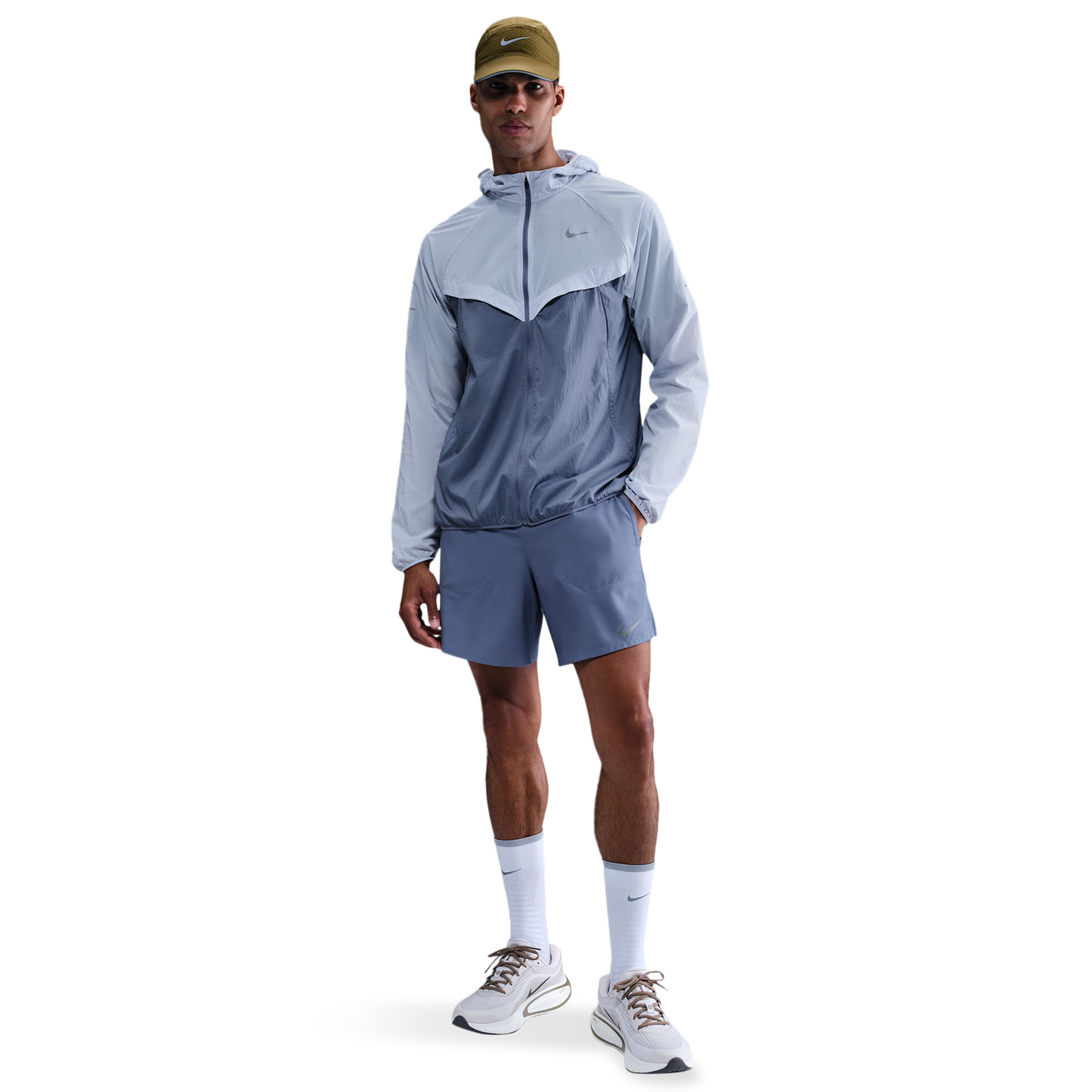 Nike Dri-FIT Stride 2in1 7" Shorts - Men's - World Indigo/World Indigo/Black