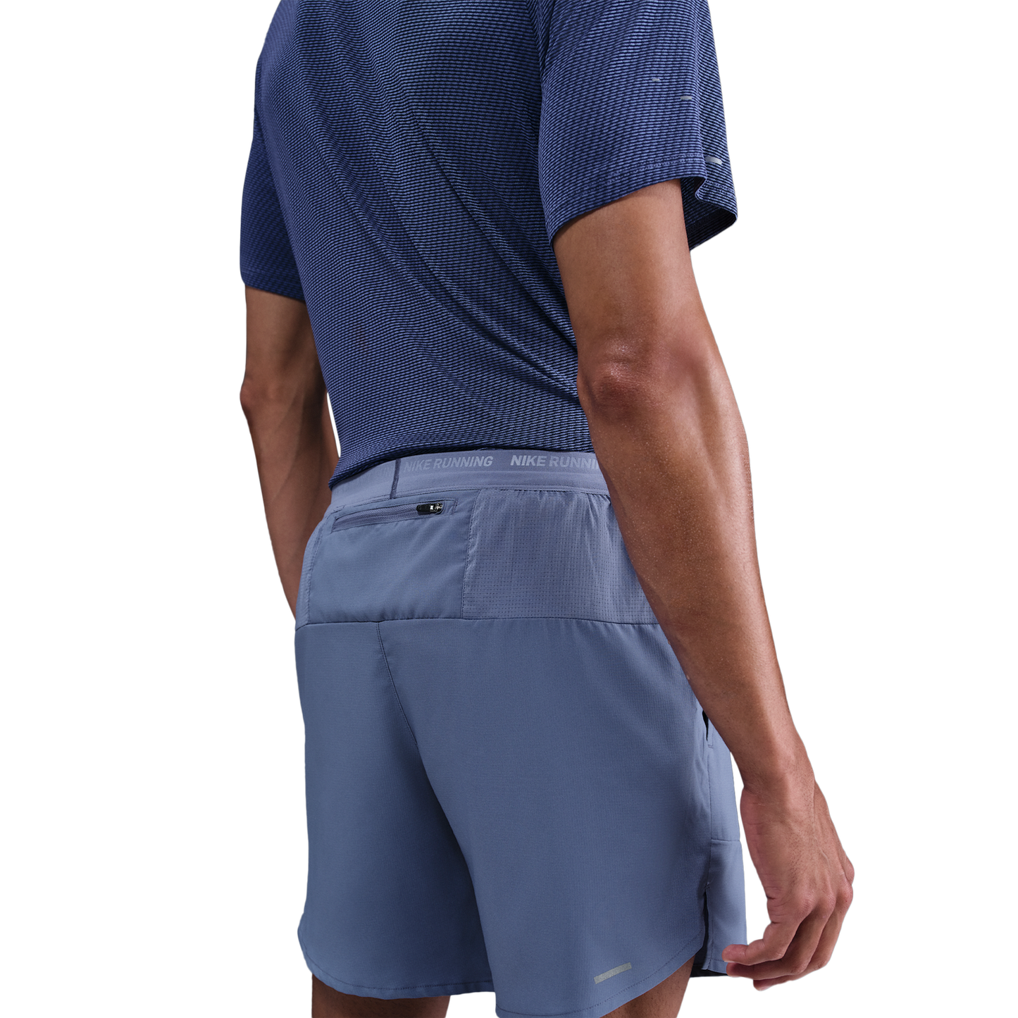 Nike Dri-FIT Stride 7" BF Shorts - Men's - World Indigo/Black/Reflective Silver