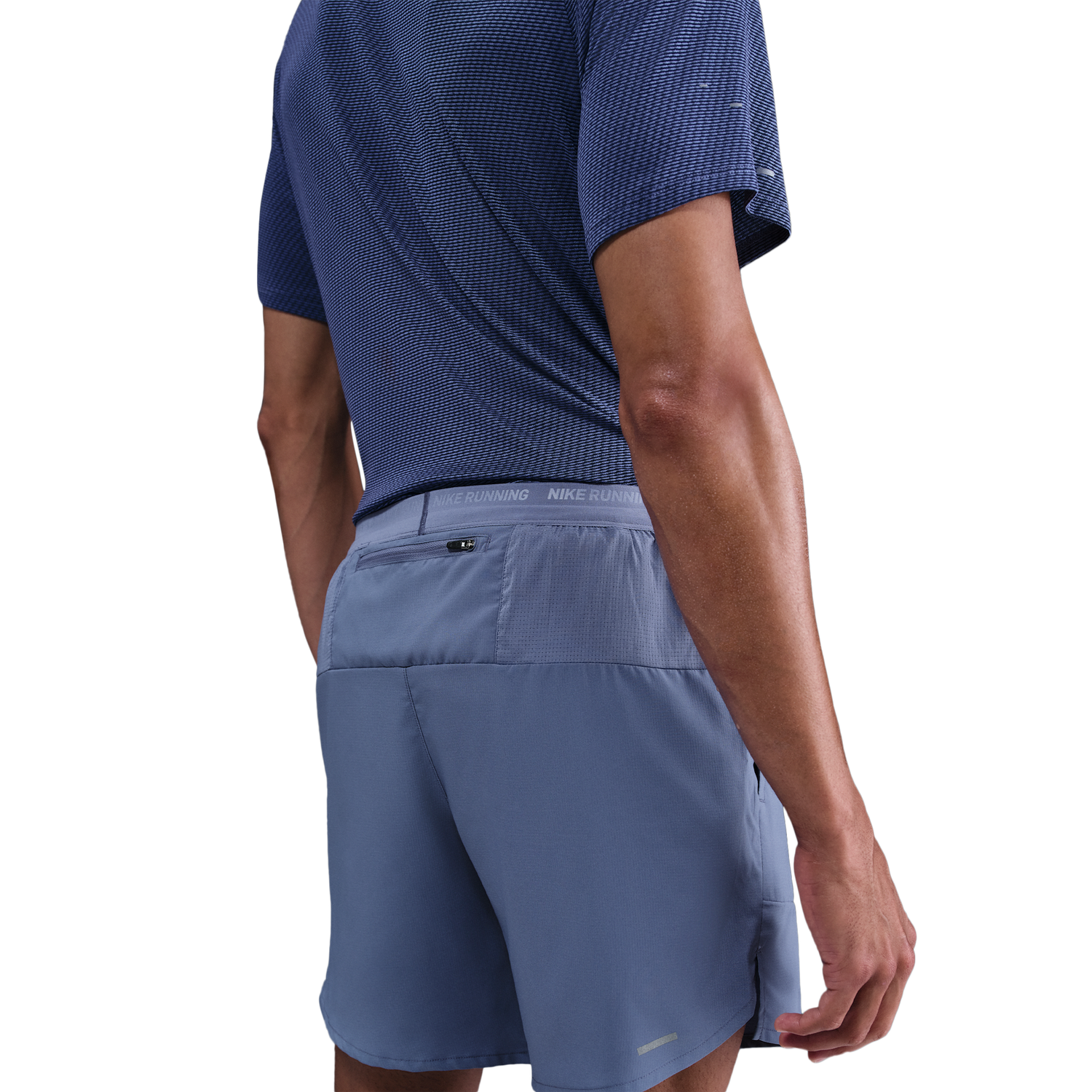 Nike Dri-FIT Stride 7" BF Shorts - Men's - World Indigo/Black/Reflective Silver