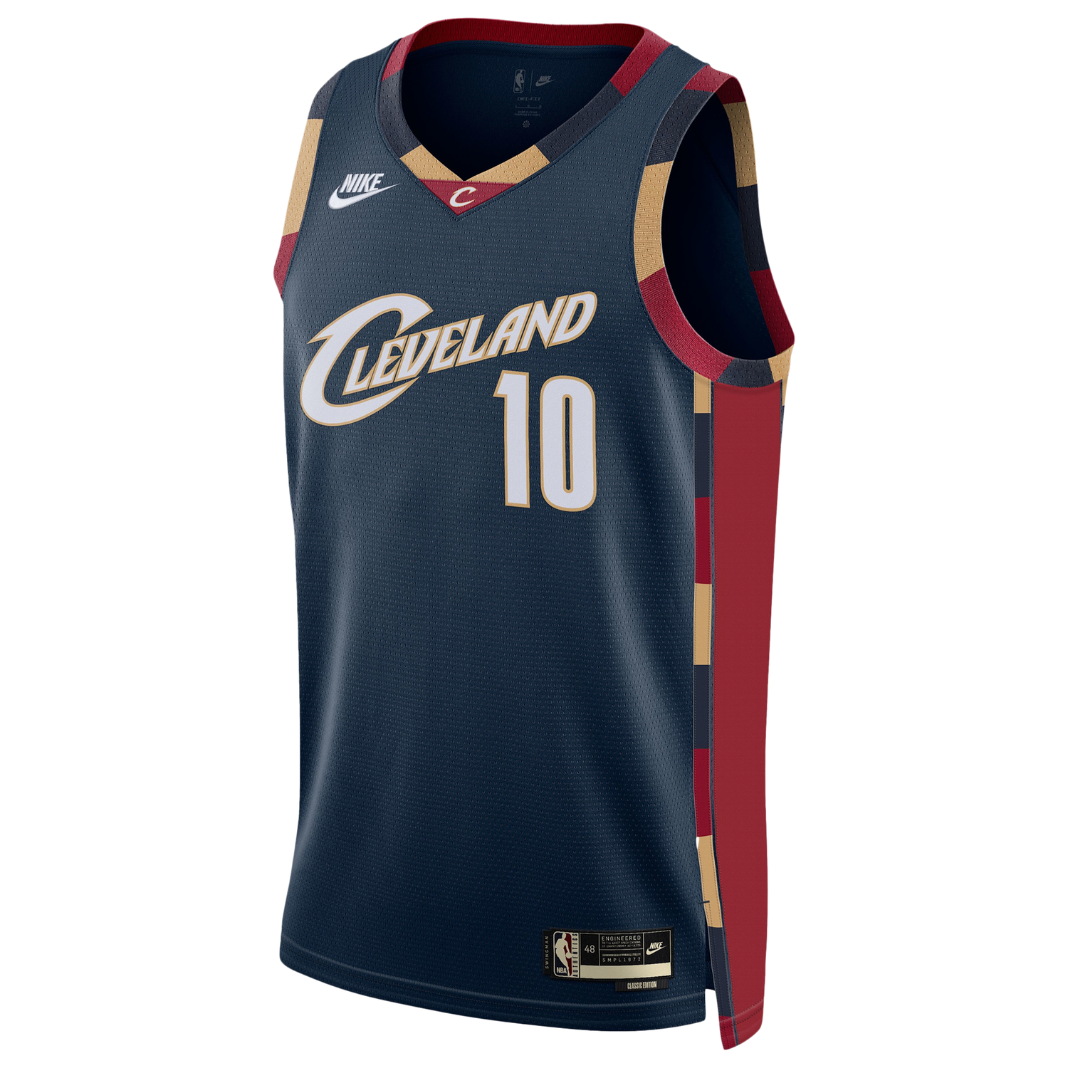 Nike Cavaliers Swingman Jersey - Men's - Navy/Multi