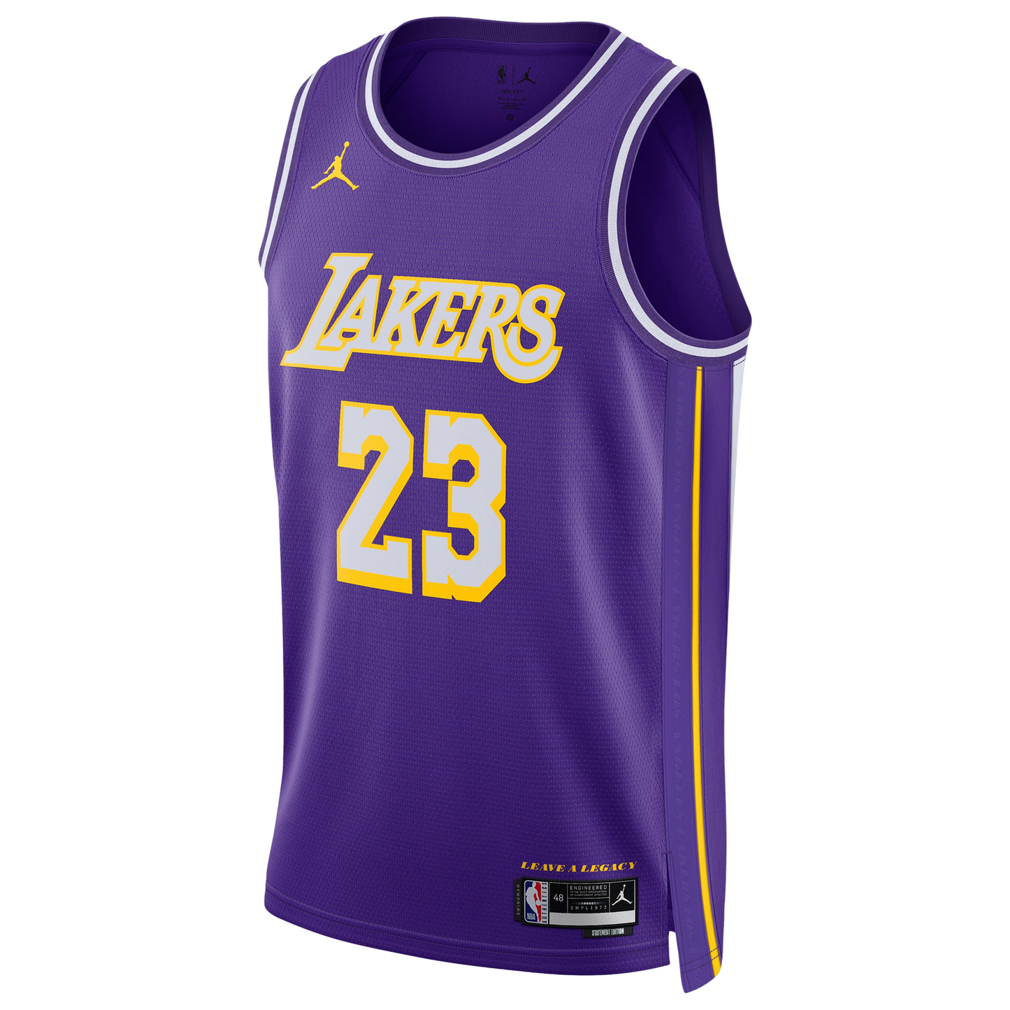 Nike Lakers Dri-FIT STM 25 Swingman Jersey - Men's - Purple/Multi