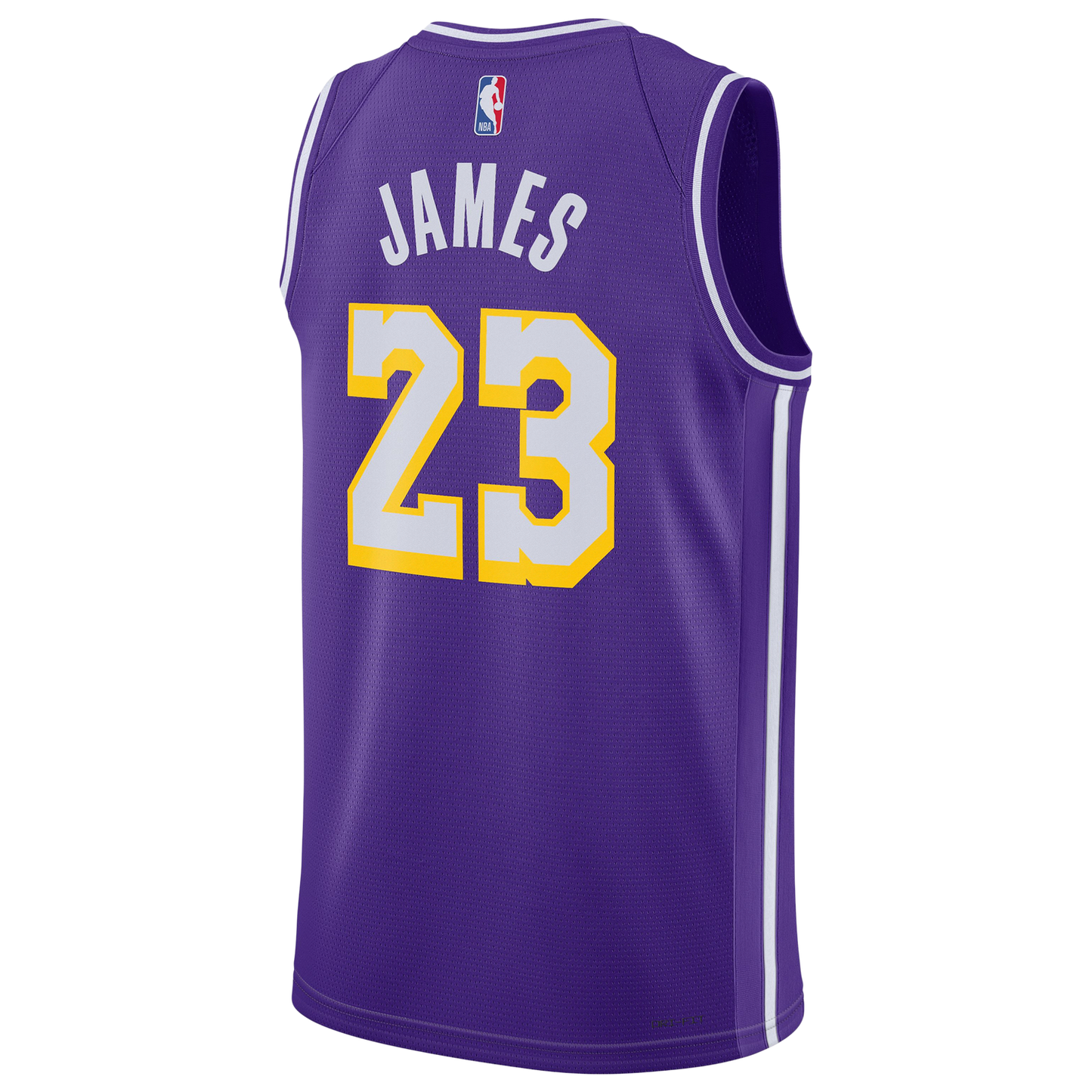 Nike Lakers Dri-FIT STM 25 Swingman Jersey - Men's - Purple/Multi