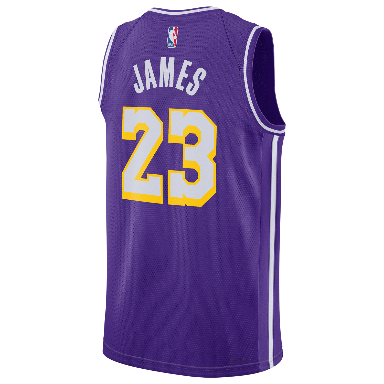 Nike Lakers Dri-FIT STM 25 Swingman Jersey - Men's - Purple/Multi