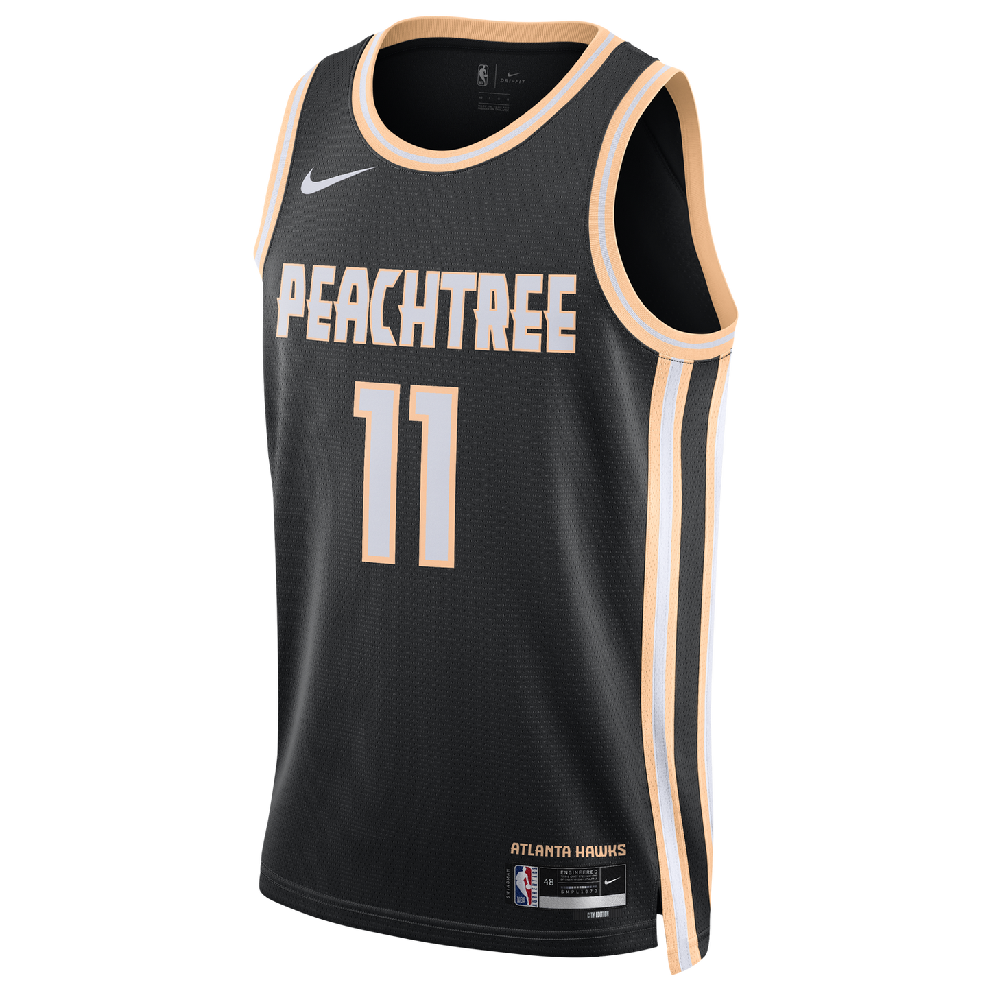 Nike Hawks Dri-FIT Swingman City Edition Jersey - Men's - Multi/Black