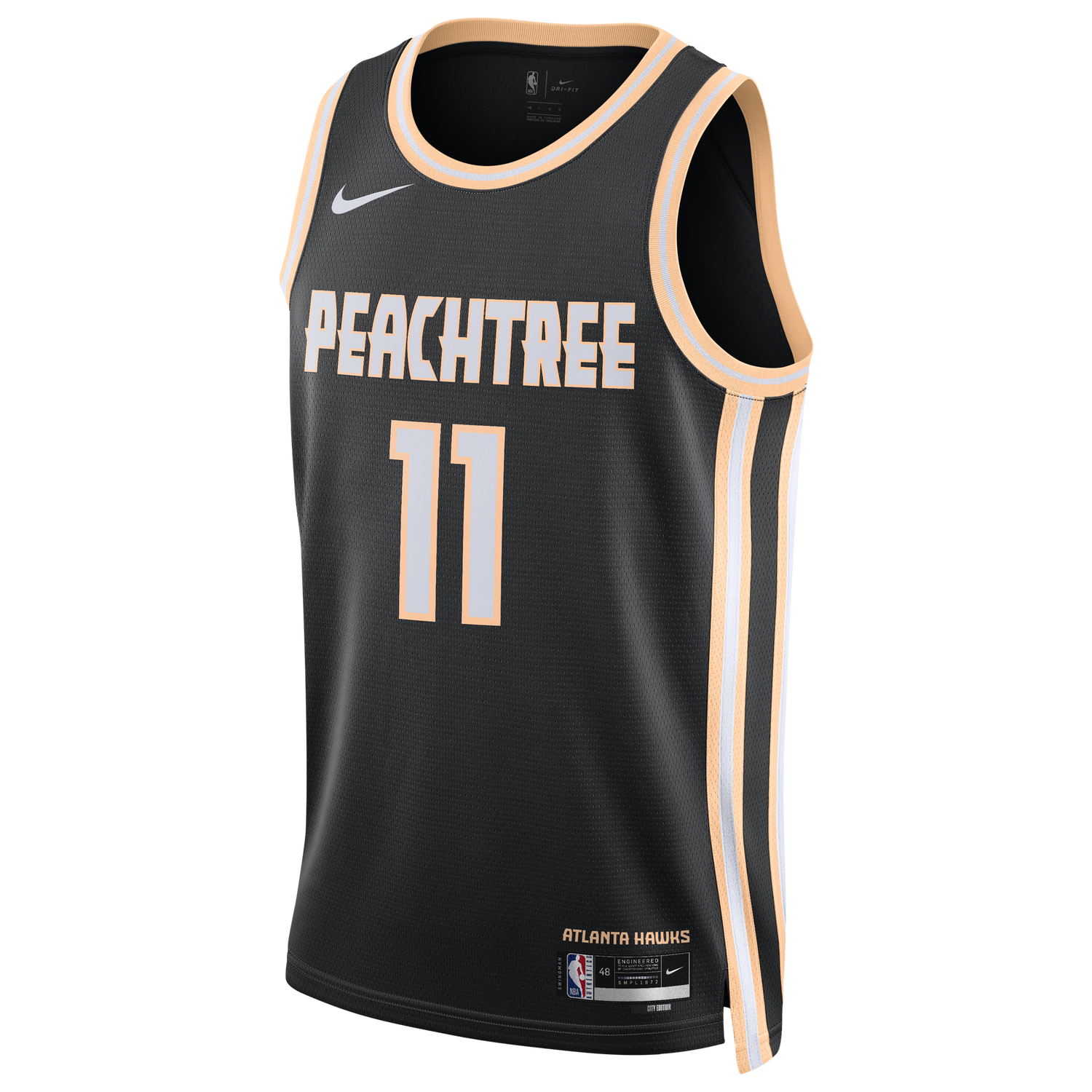 Nike Hawks Dri-FIT Swingman City Edition Jersey - Men's - Multi/Black