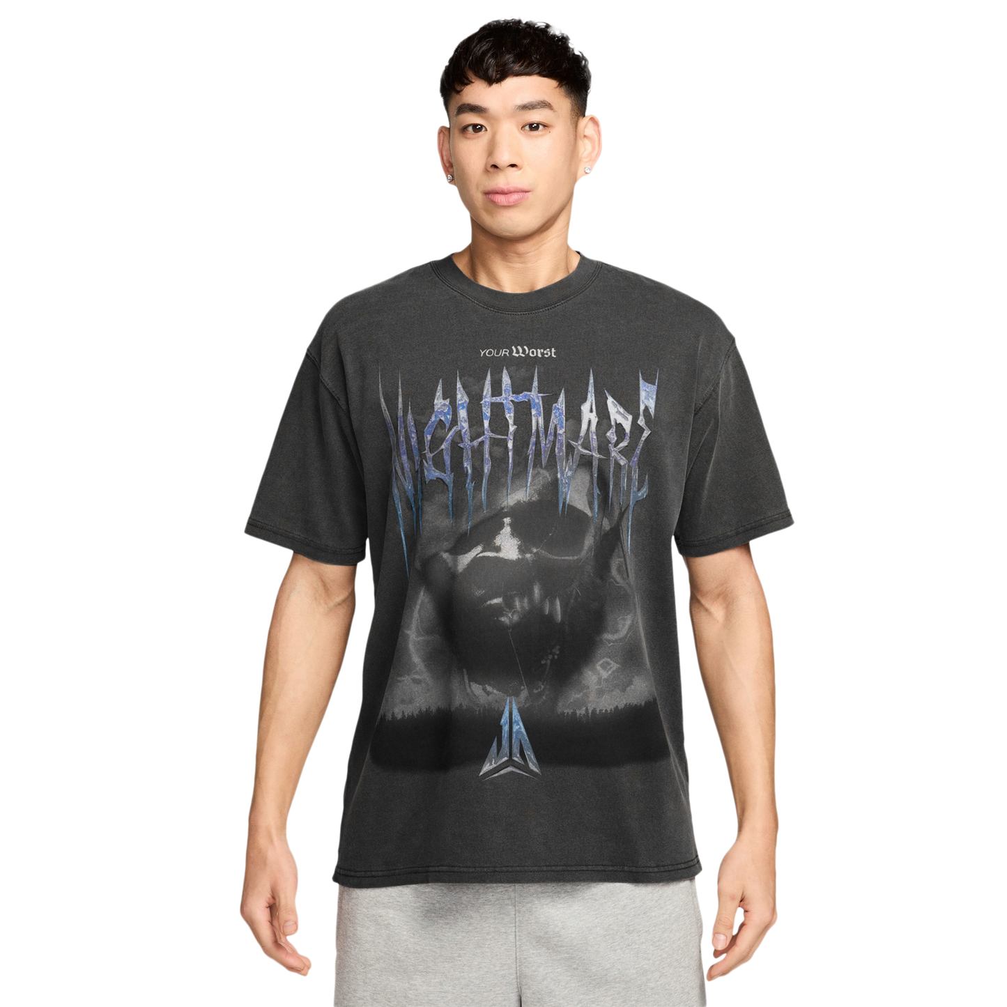 Nike Loose OG Nightmare T-Shirt - Men's - Black
