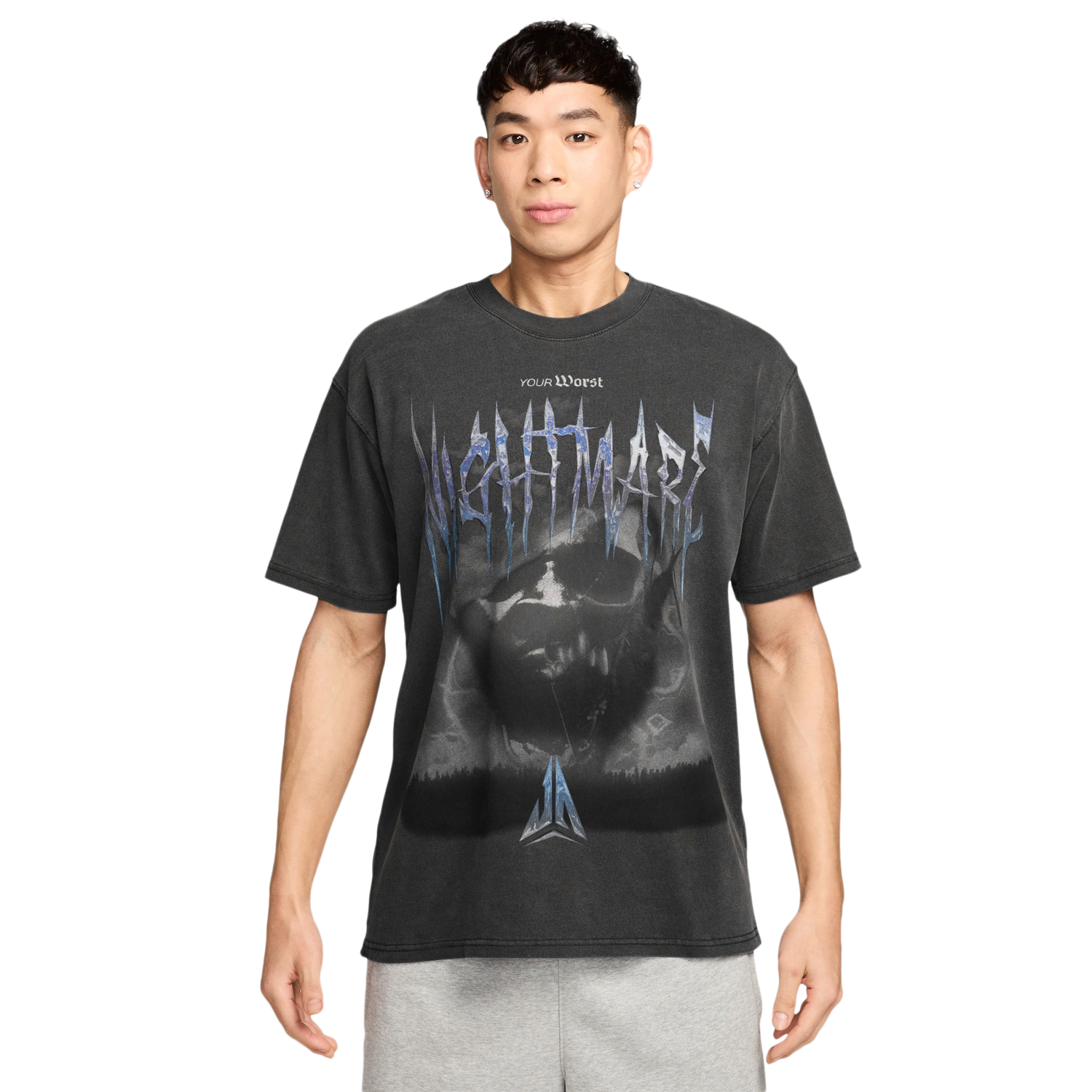 Nike Loose OG Nightmare T-Shirt - Men's - Black