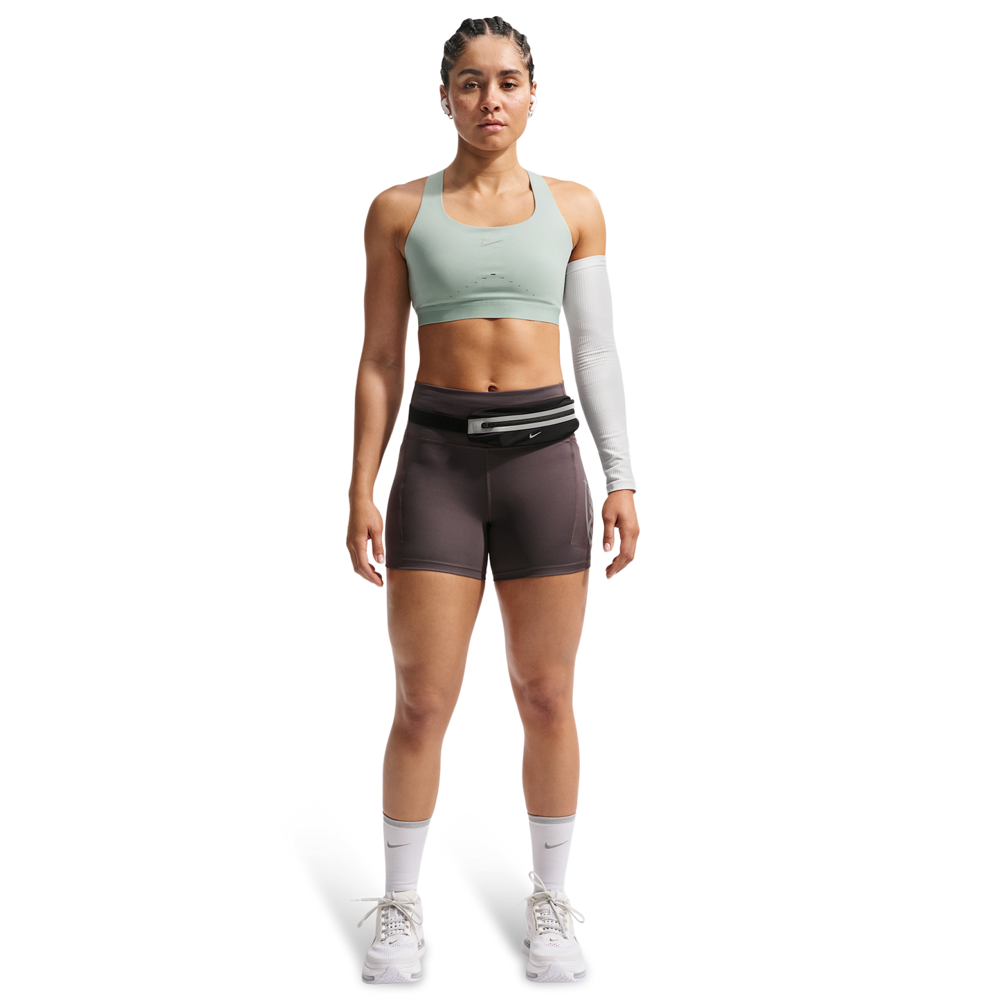 Nike Swift High Support Bra - Women's - Steam/Reflective Silv