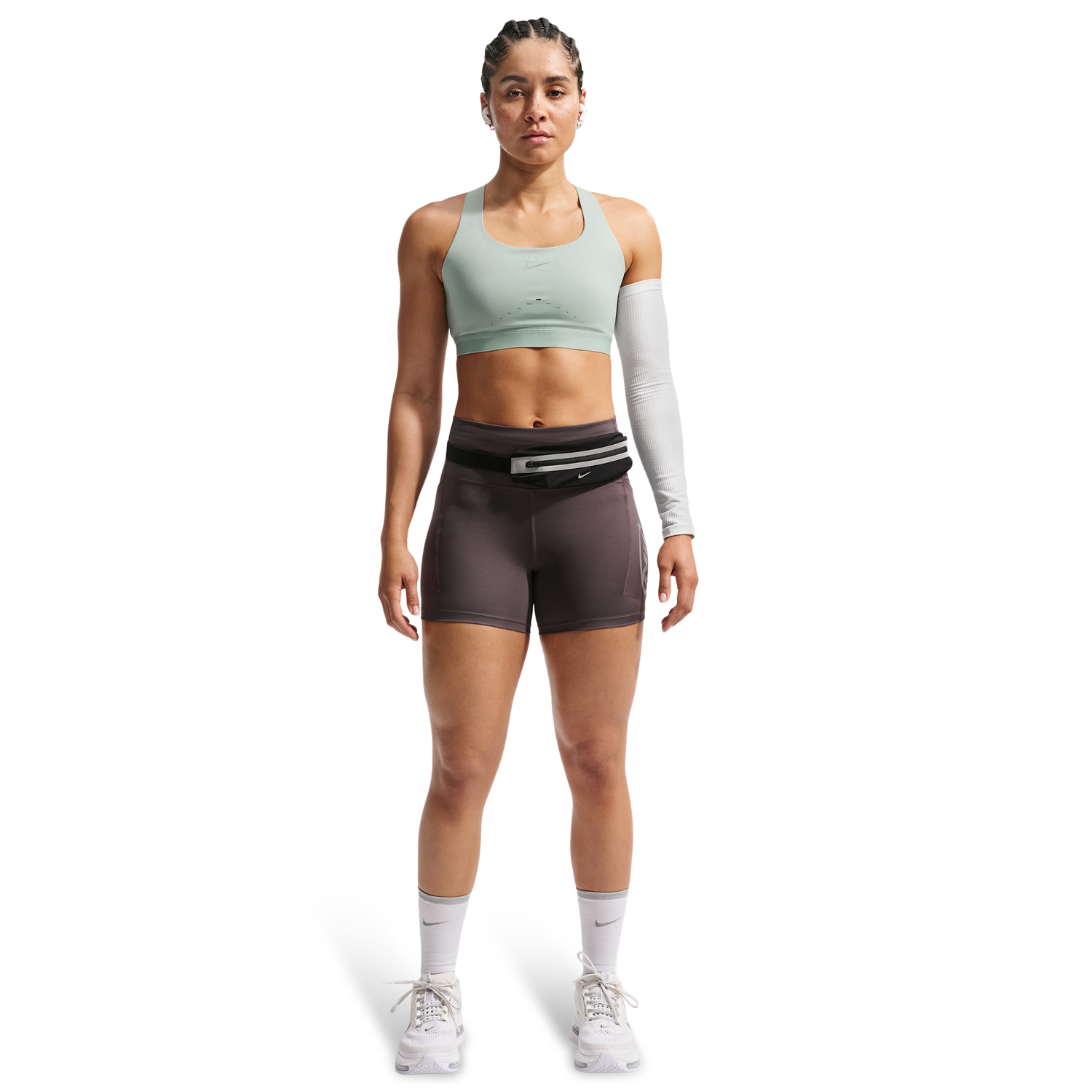 Nike Swift High Support Bra - Women's - Steam/Reflective Silv