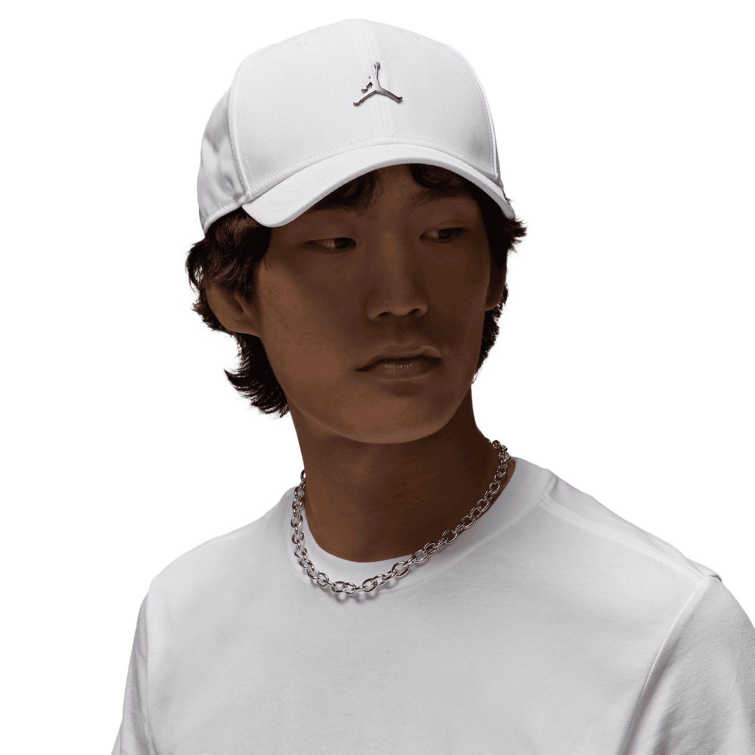 Jordan Jumpman Metal Rise Cap - Men's - Grey/White