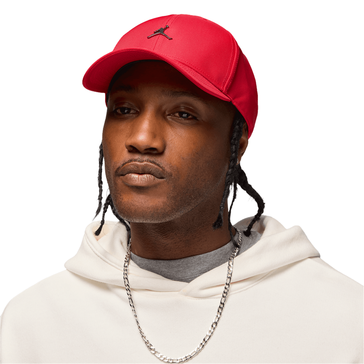 Jordan Jumpman Metal Rise Cap - Men's - Grey/Red