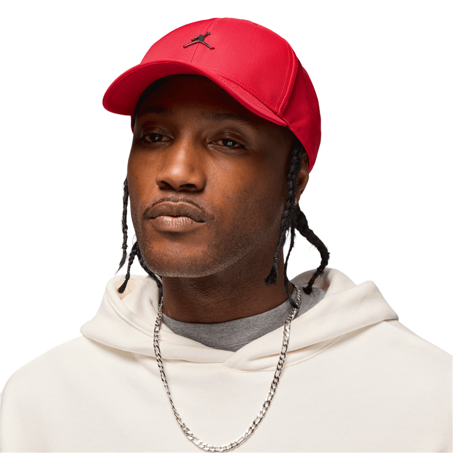 Jordan Jumpman Metal Rise Cap - Men's - Grey/Red
