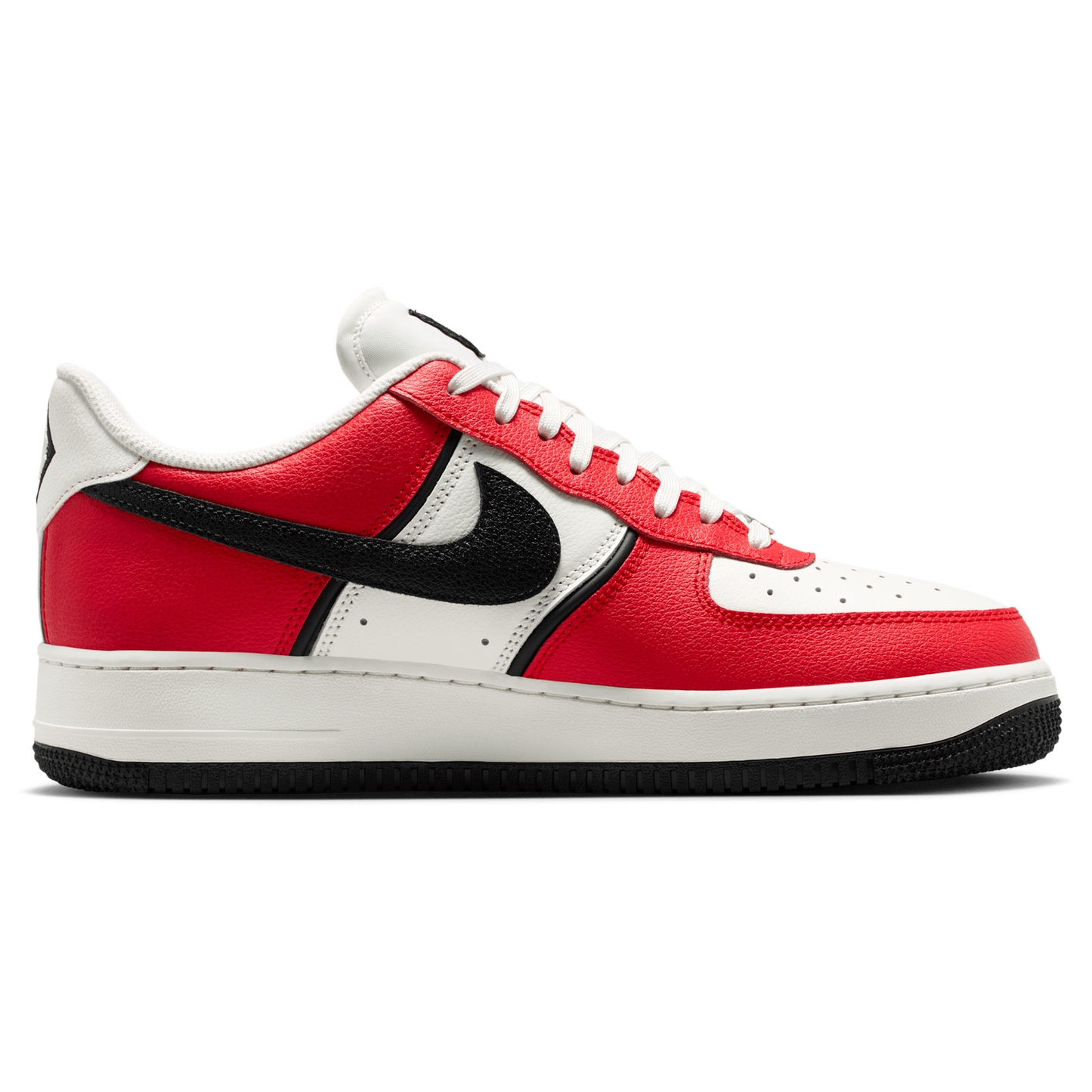 Nike Air Force 1 '07 LV8 - Men's - Red/Black/Silver
