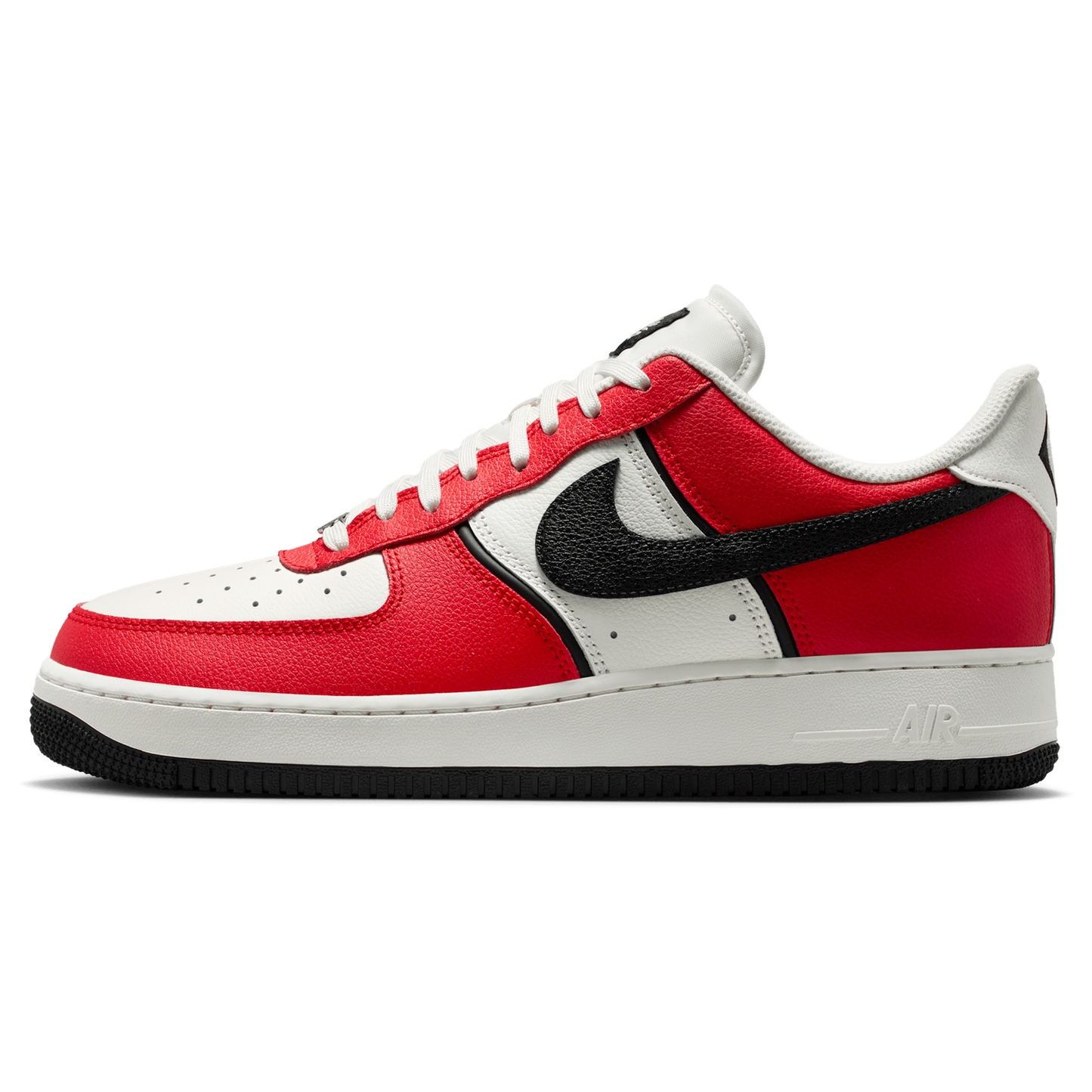 Nike Air Force 1 '07 LV8 - Men's - Red/Black/Silver