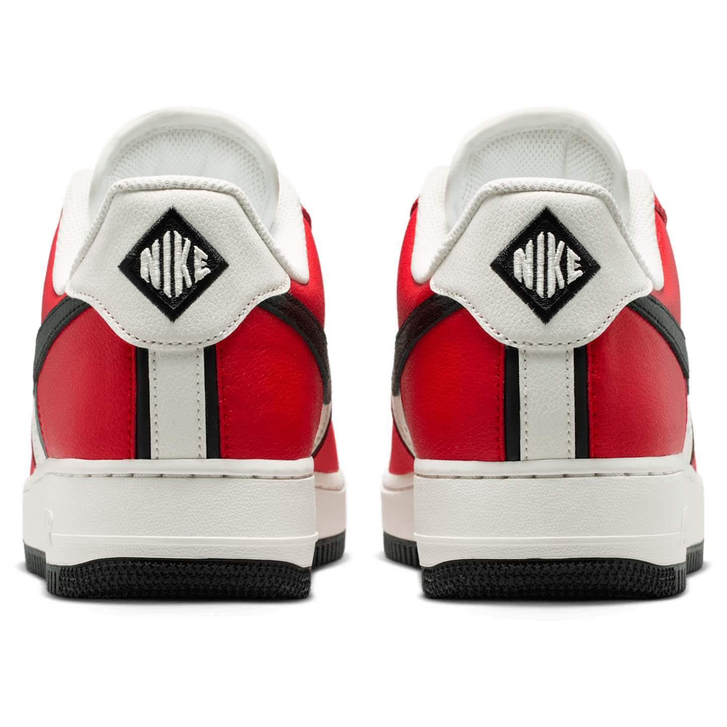 Nike Air Force 1 '07 LV8 - Men's - Red/Black/Silver