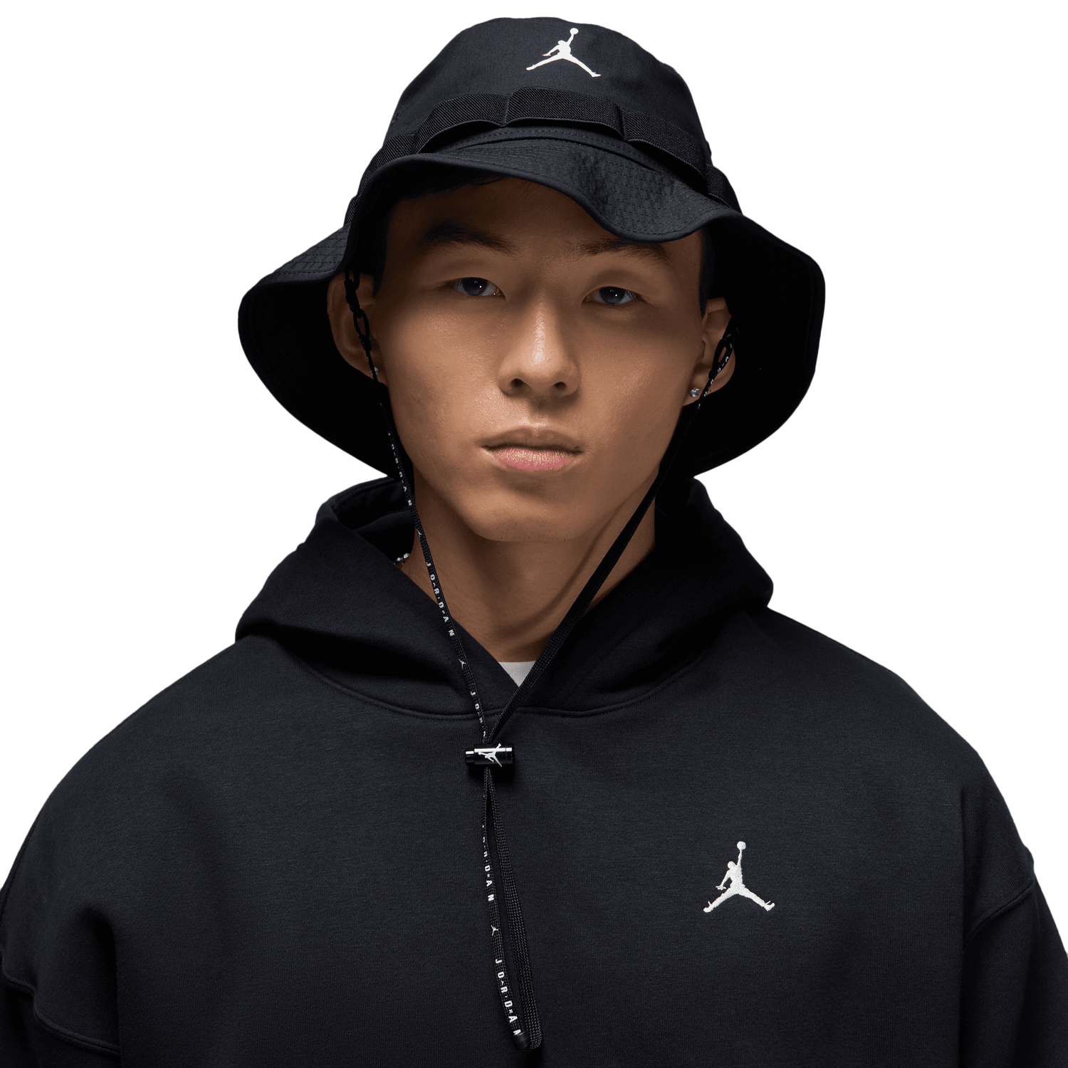 Jordan Apex Jumpman Bucket Hat - Men's - Black/White