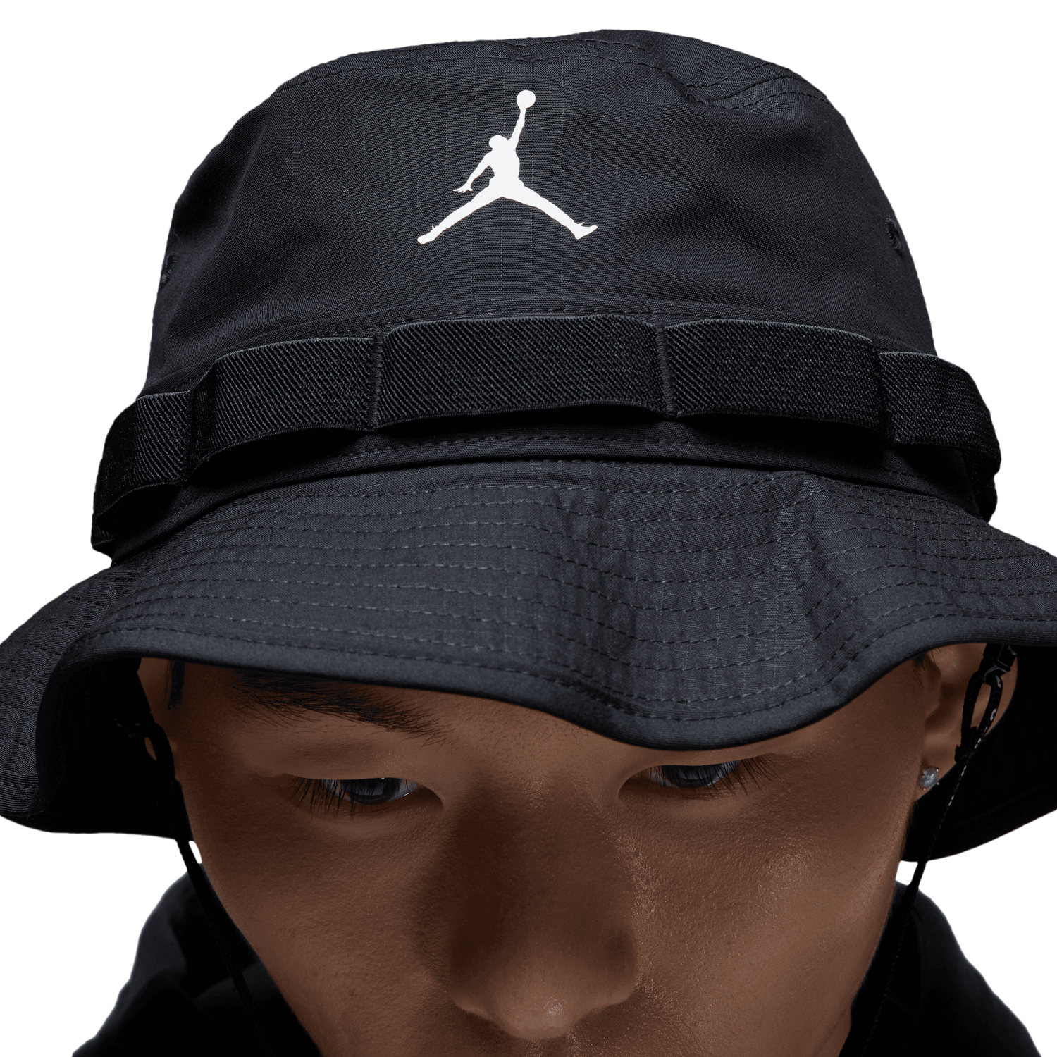Jordan Apex Jumpman Bucket Hat - Men's - Black/White