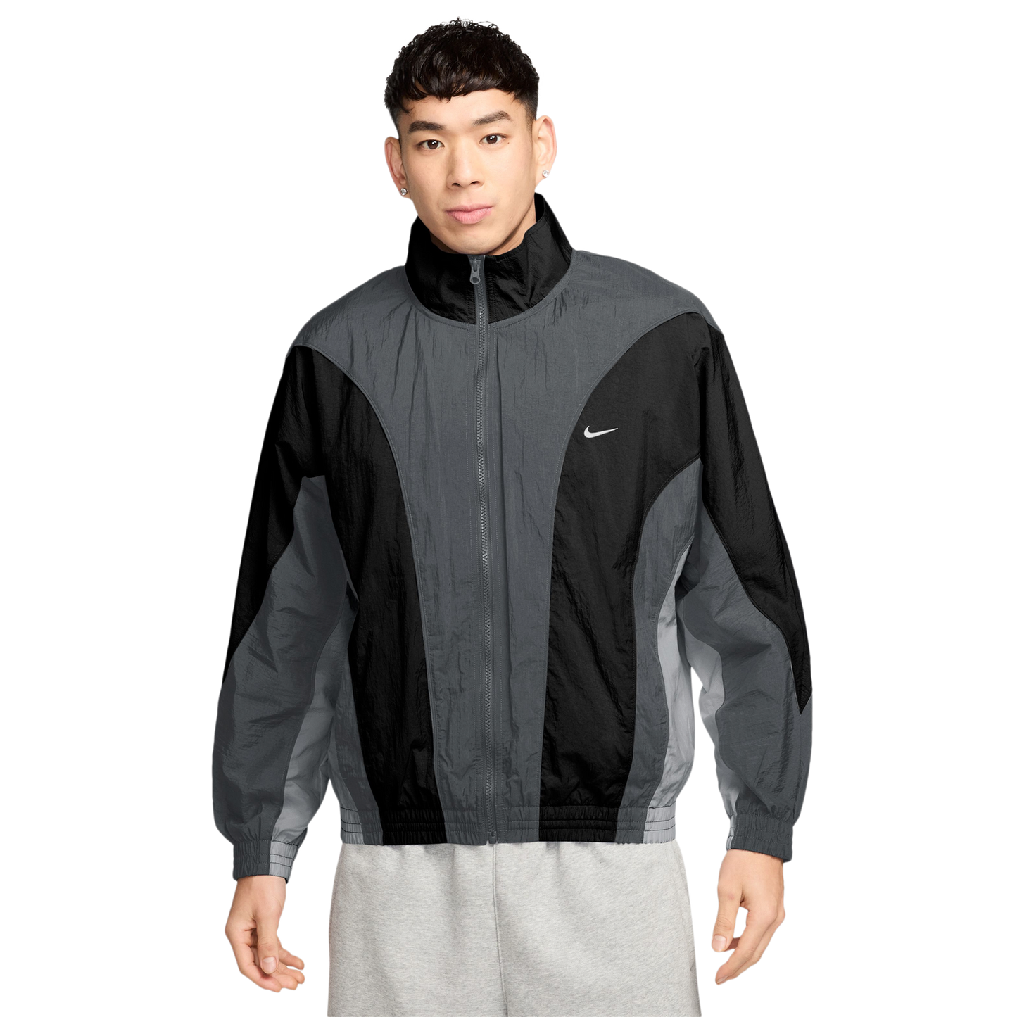 Nike V&R Dri-FIT Jacket - Men's - Smoke Gray/Lt Smoke Gray/Black