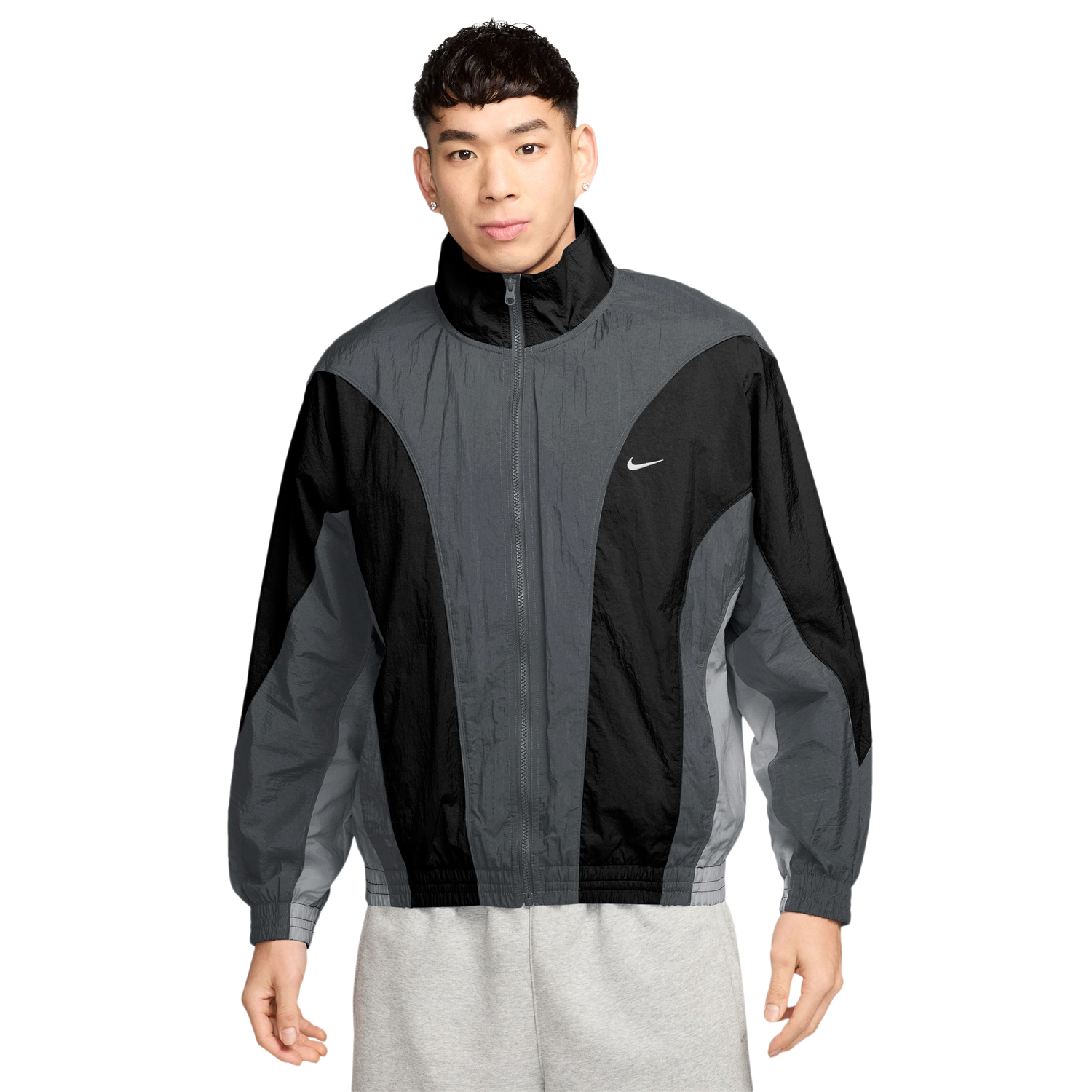 Nike V&R Dri-FIT Jacket - Men's - Smoke Gray/Lt Smoke Gray/Black