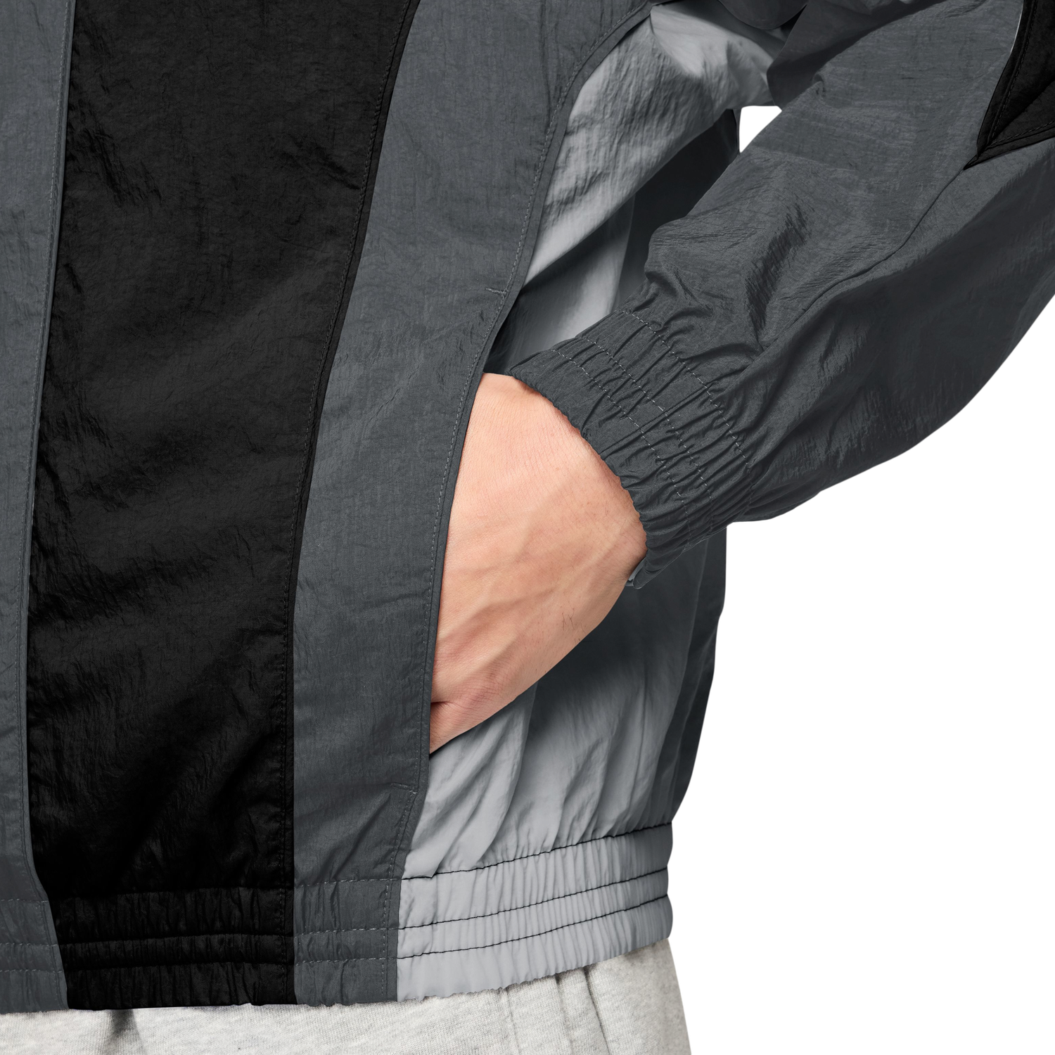 Nike V&R Dri-FIT Jacket - Men's - Smoke Gray/Lt Smoke Gray/Black